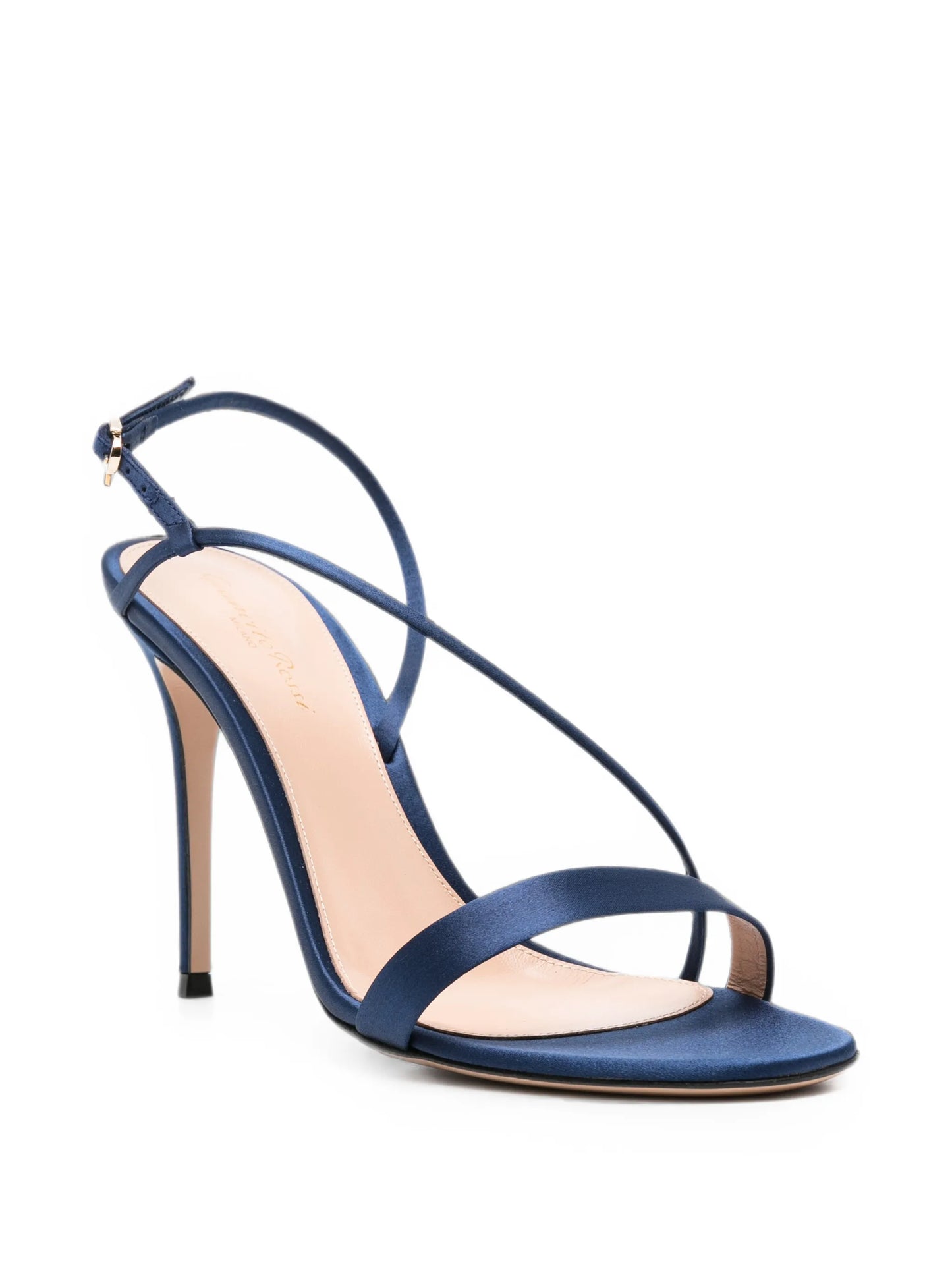 Manhattan satin heeled sandals