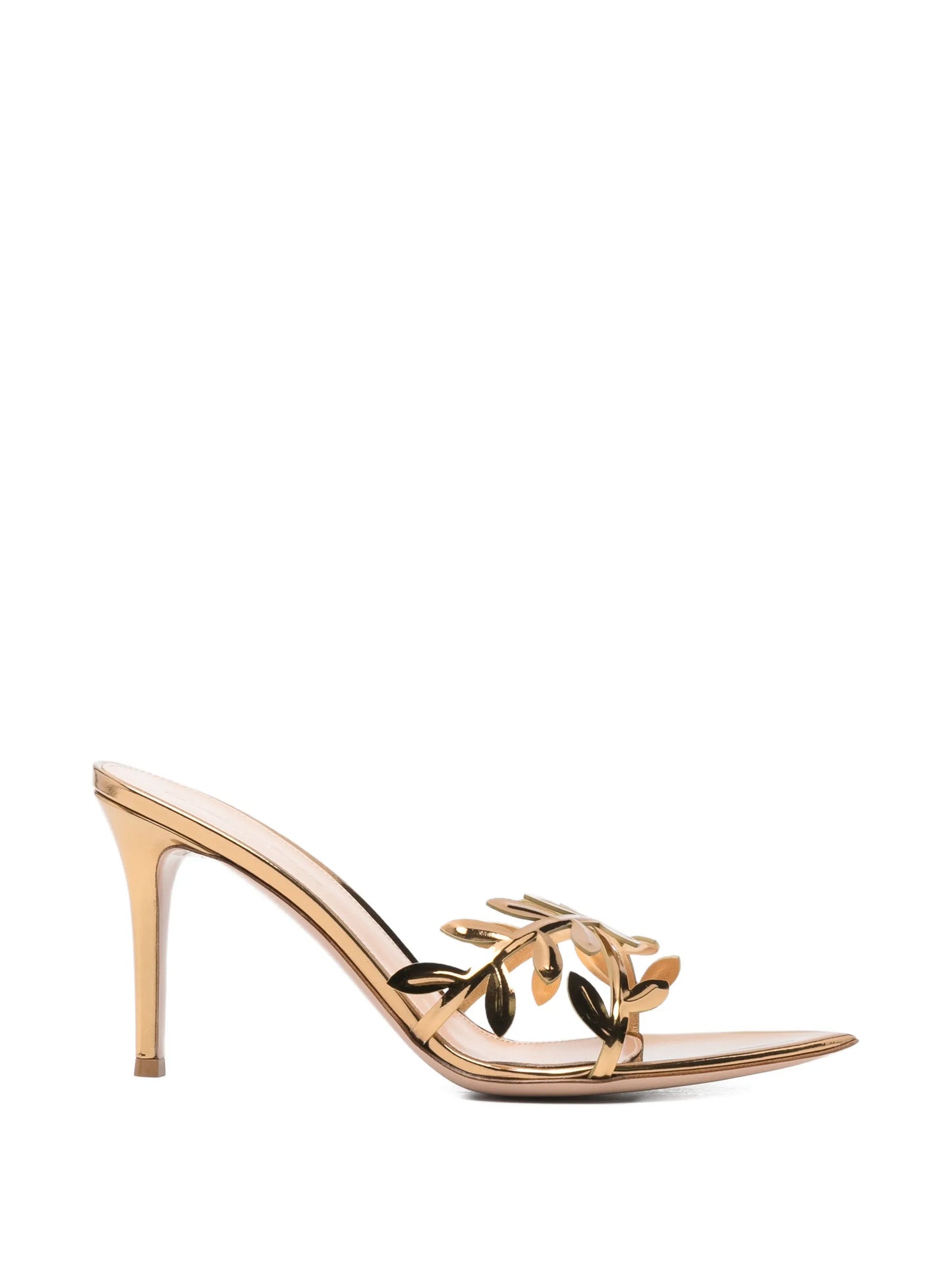 leaf-strap sandals