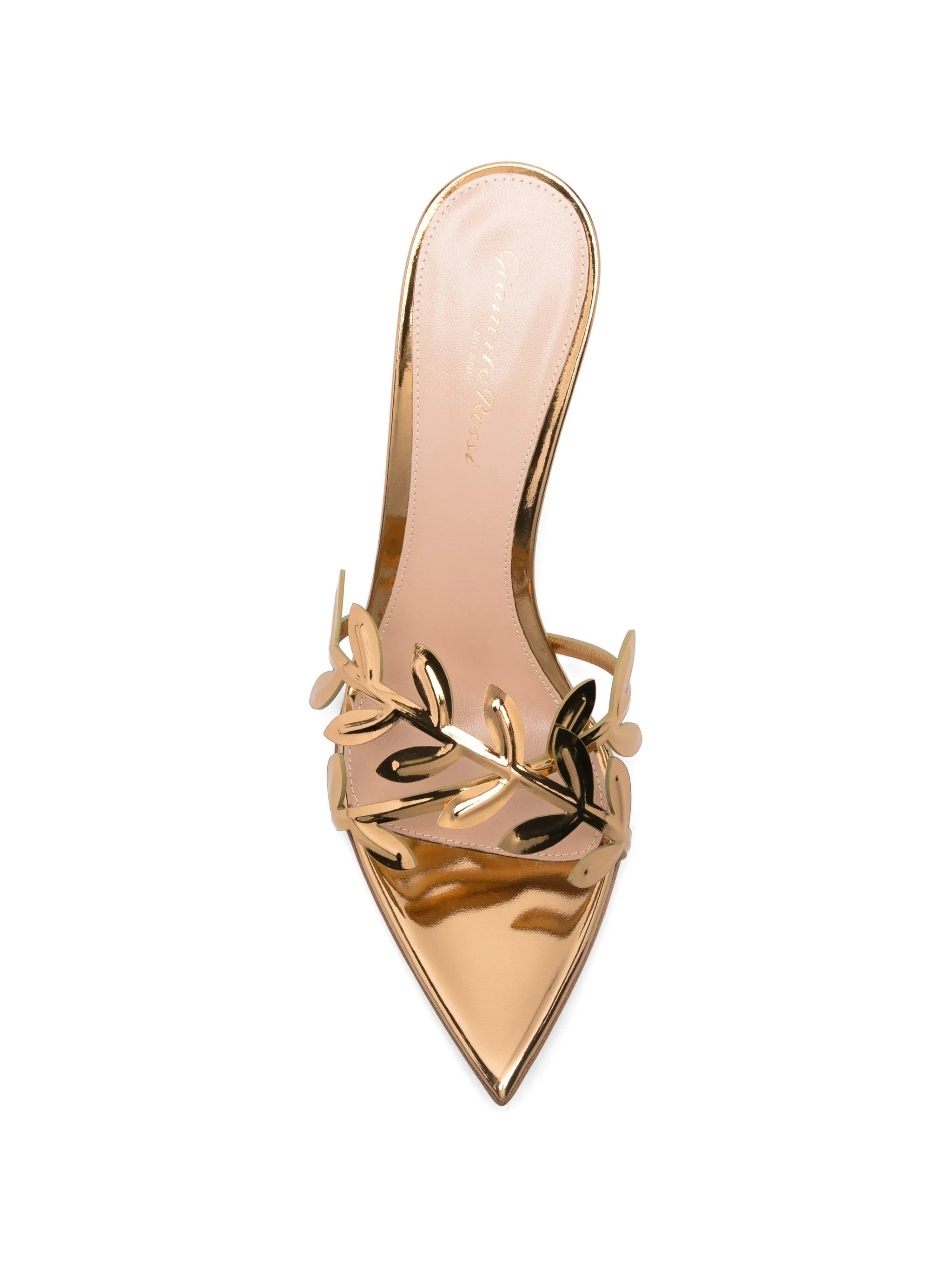 leaf-strap sandals