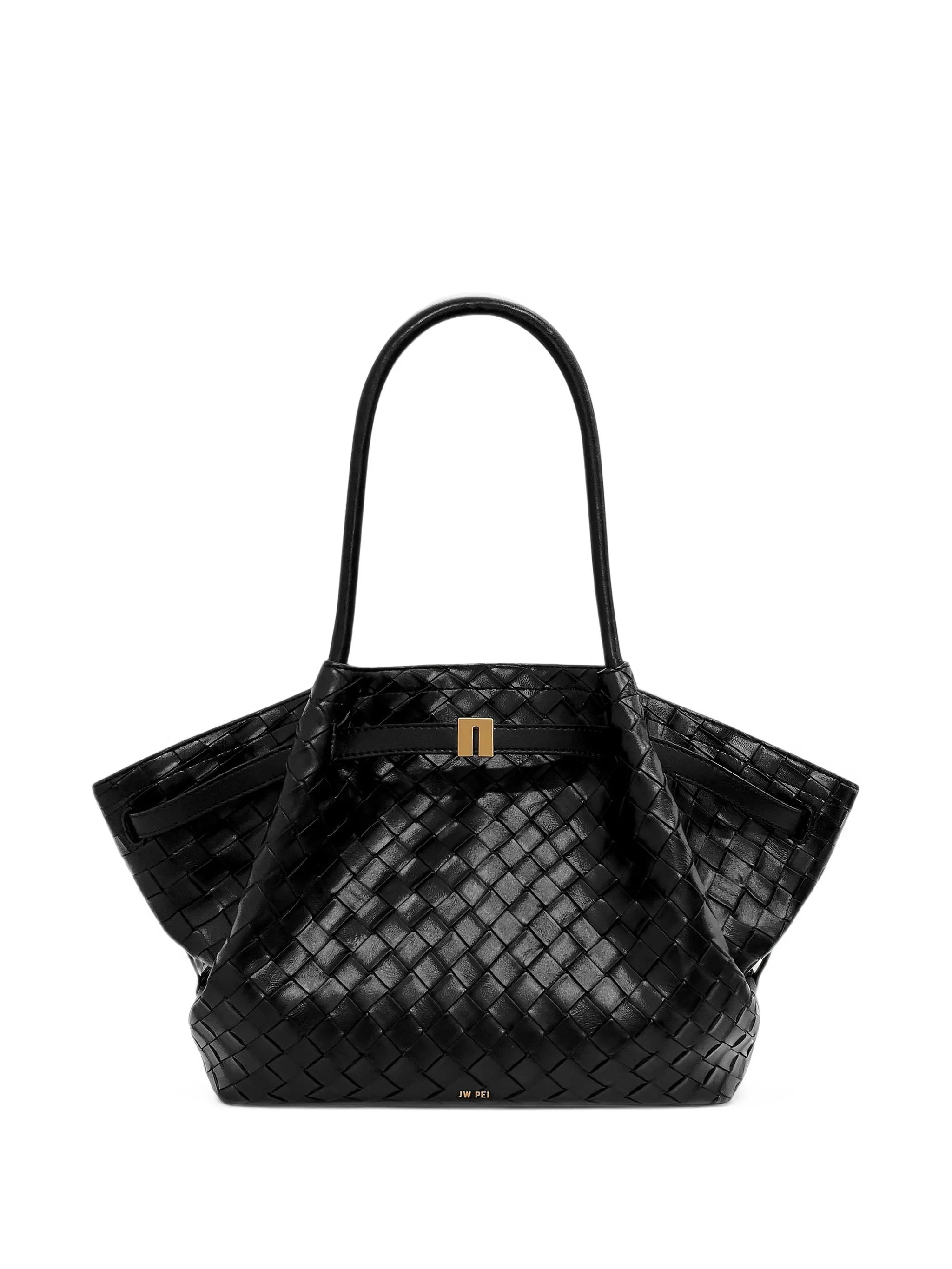 Hana medium weave texture tote bag