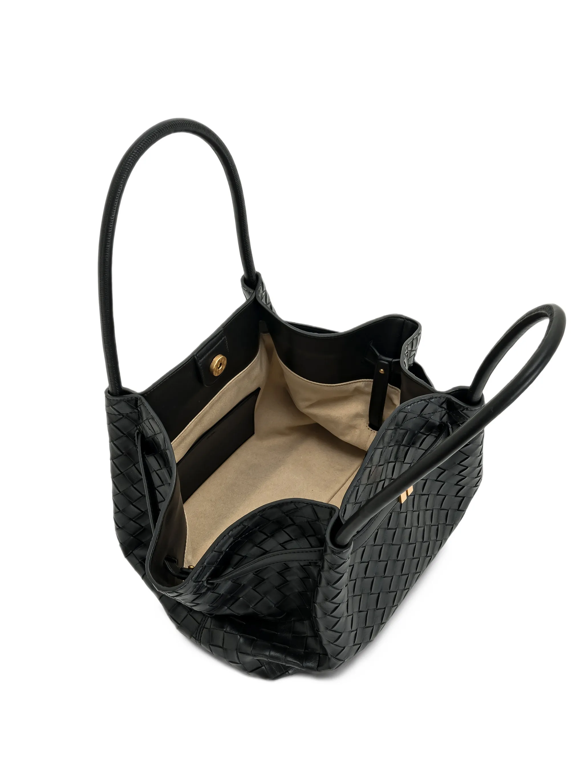 Hana medium weave texture tote bag