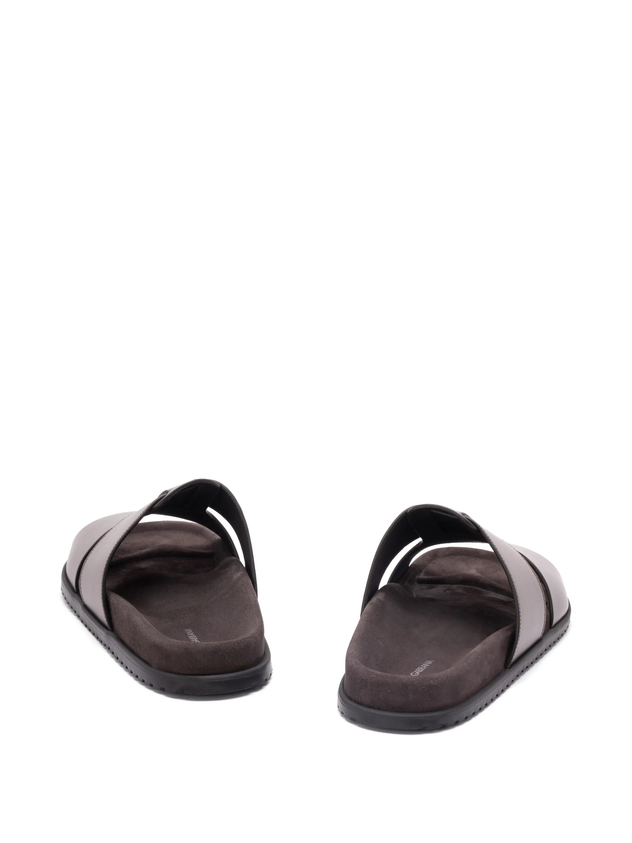 logo-detail sandals
