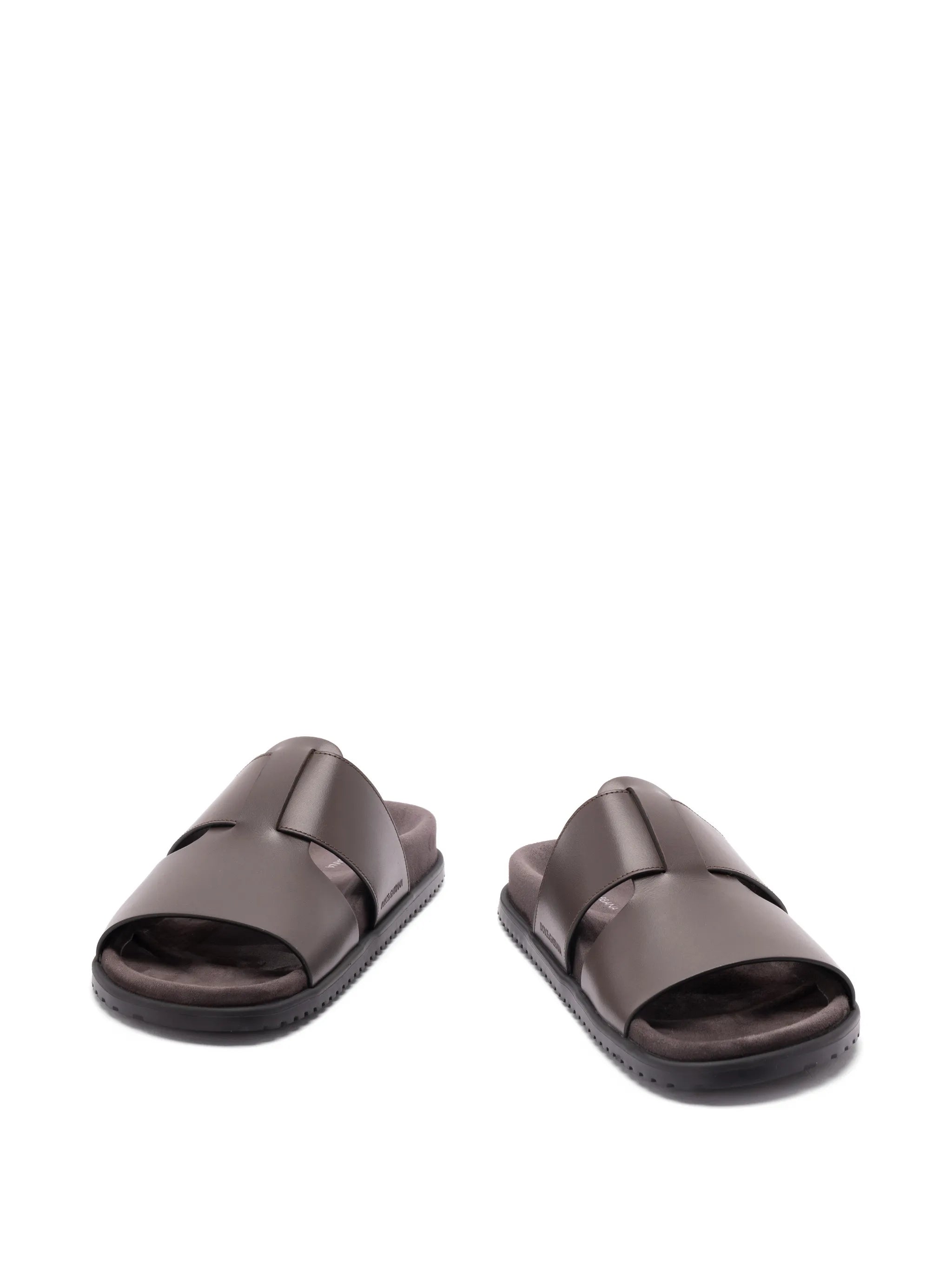logo-detail sandals
