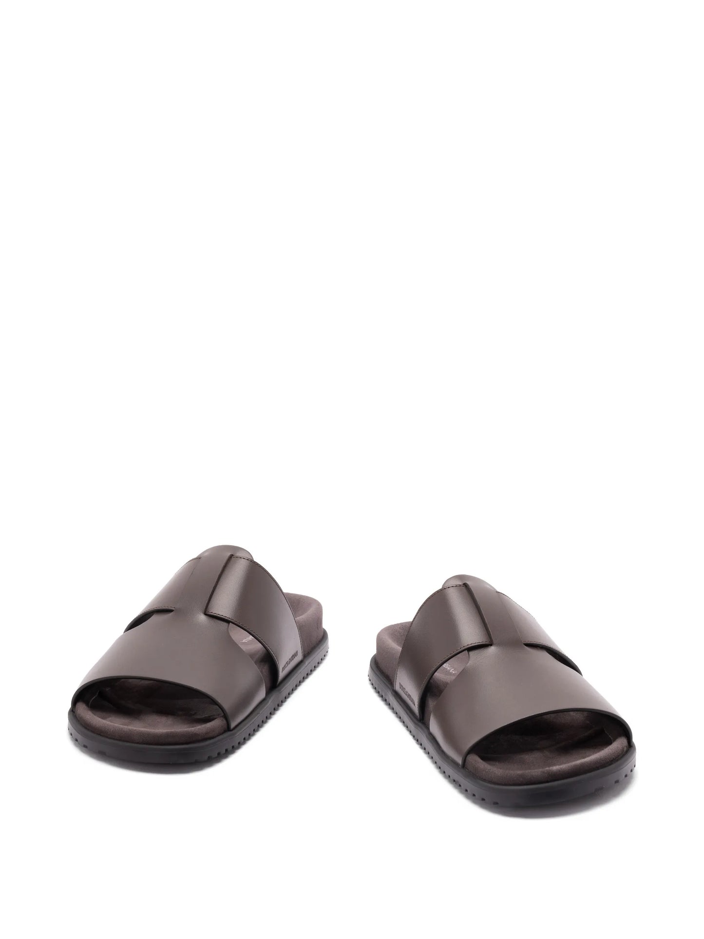 logo-detail sandals