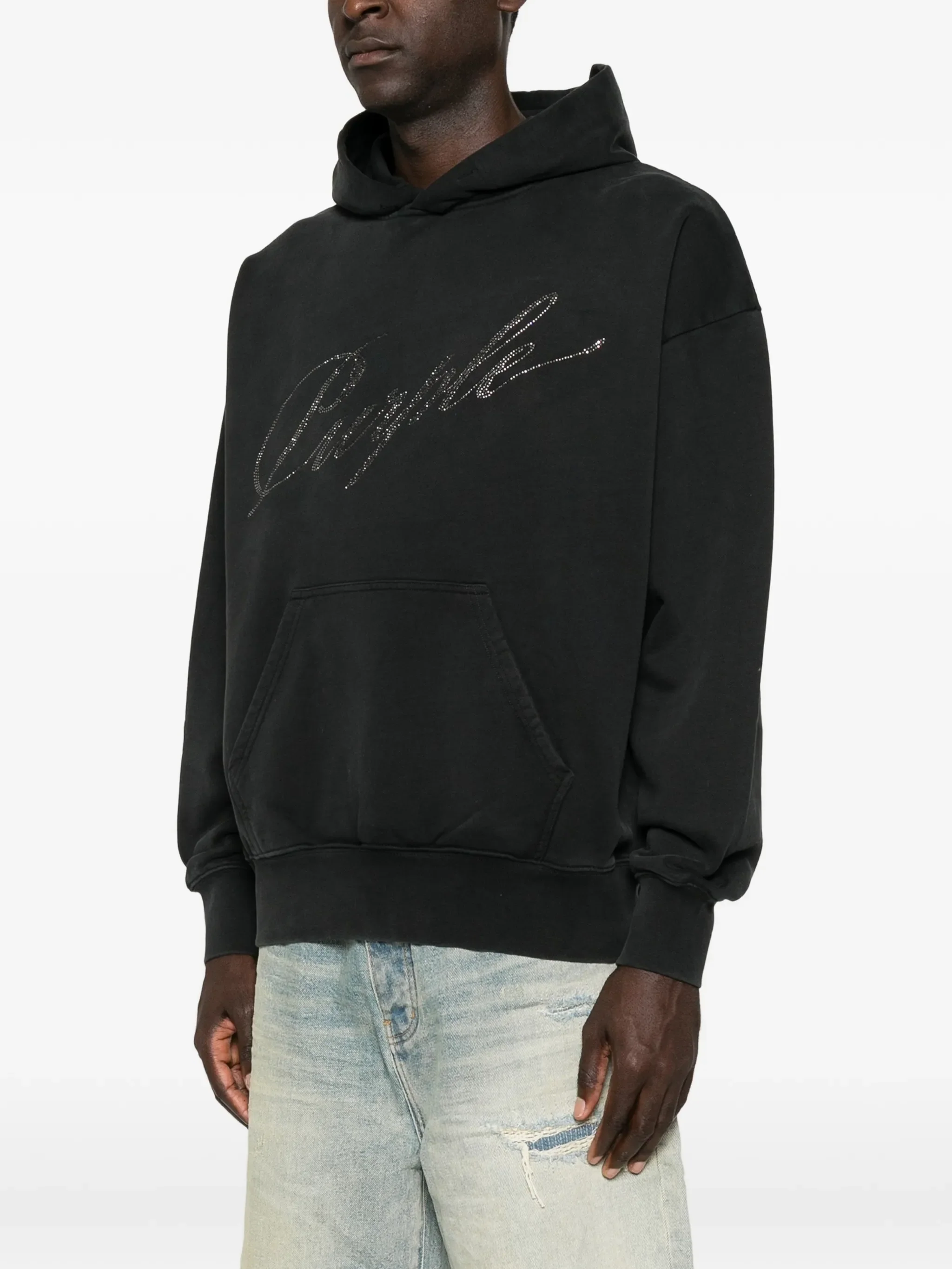 crystal-logo hoodie