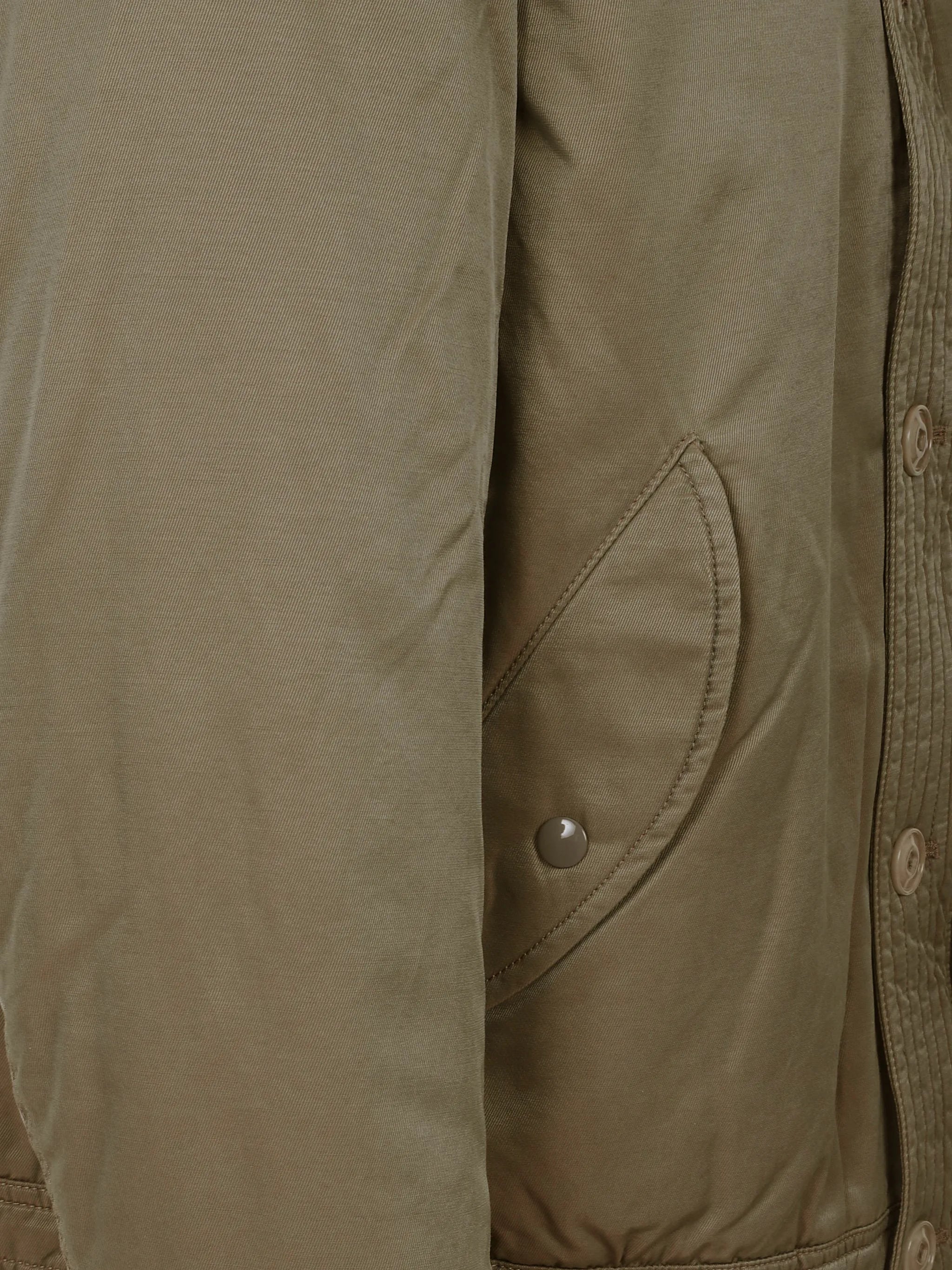 buttoned auto jacket