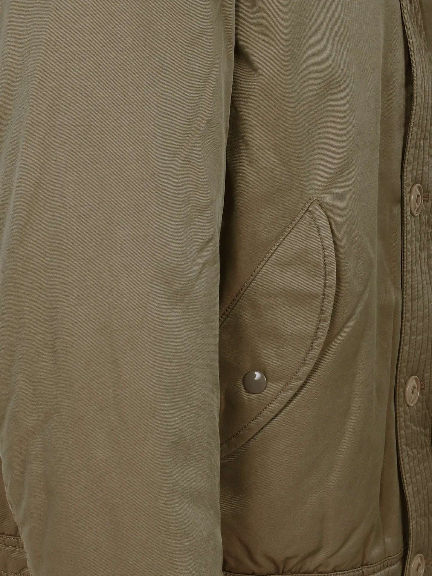 buttoned auto jacket