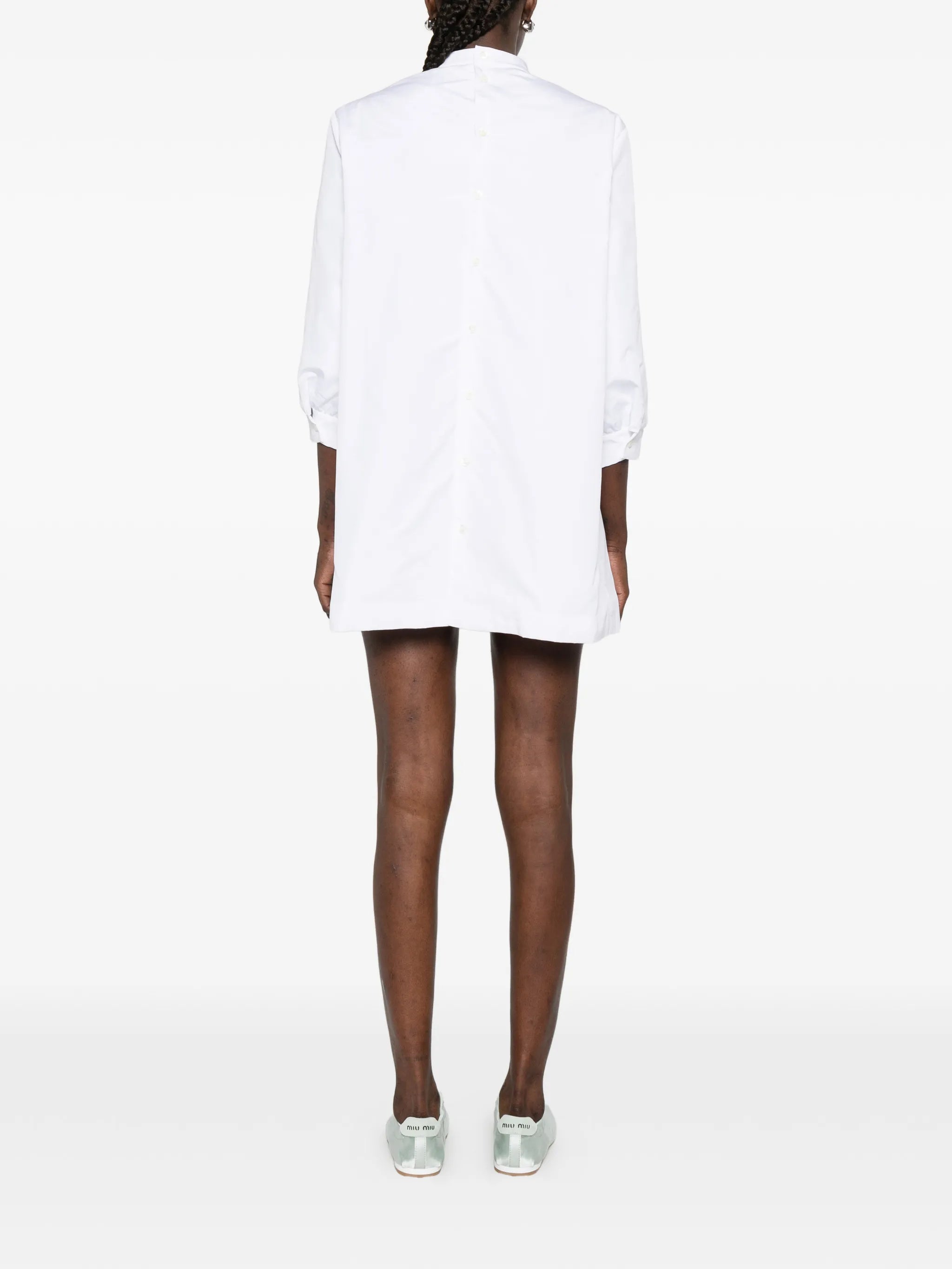 long-sleeve shirt dress