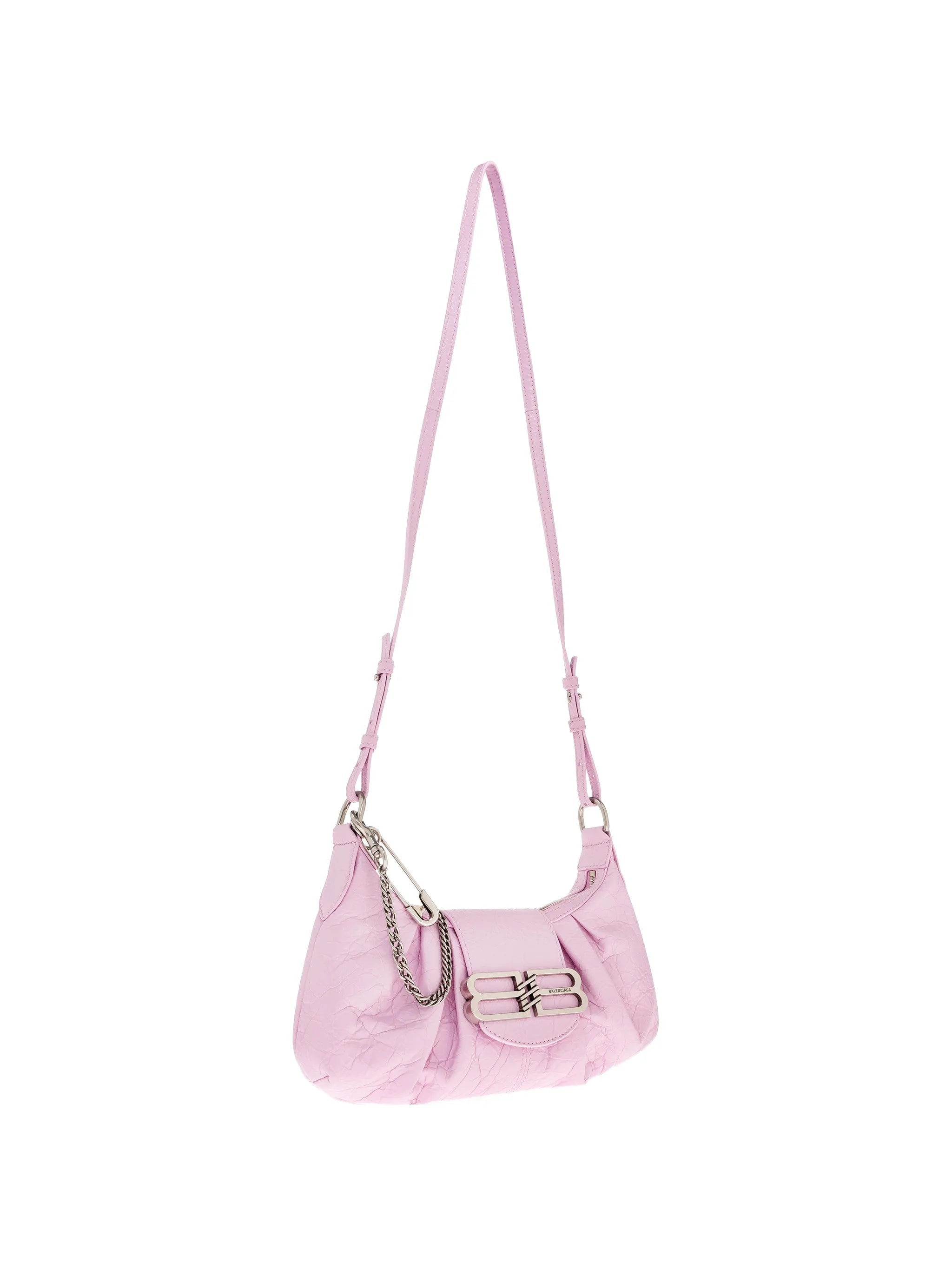 Pamela ruched leather tote bag