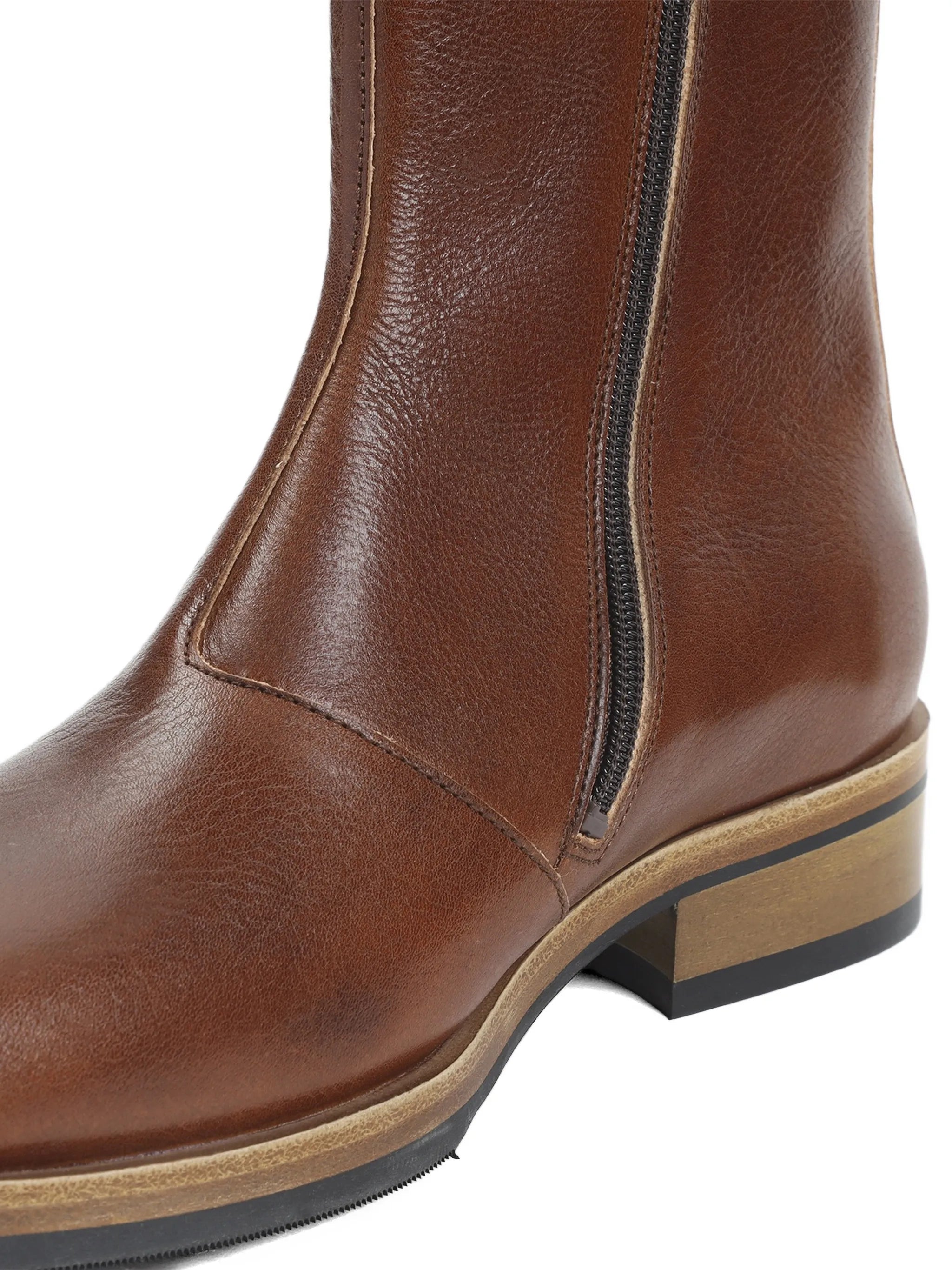 Camion leather chelsea boots