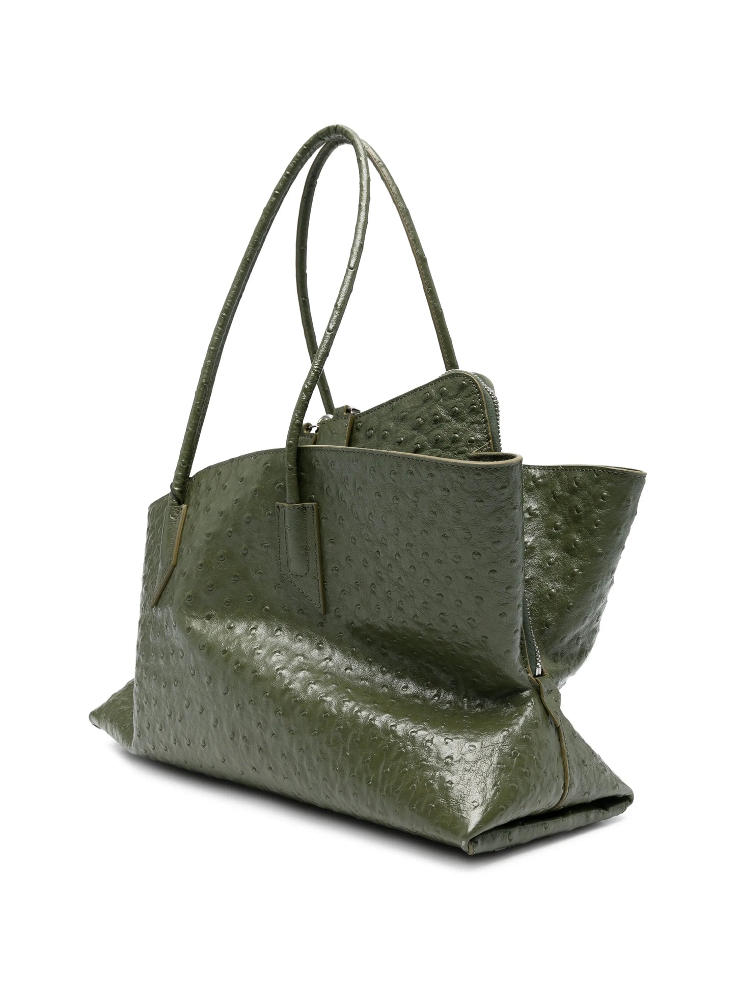 medium La passeggiata leather tote bag