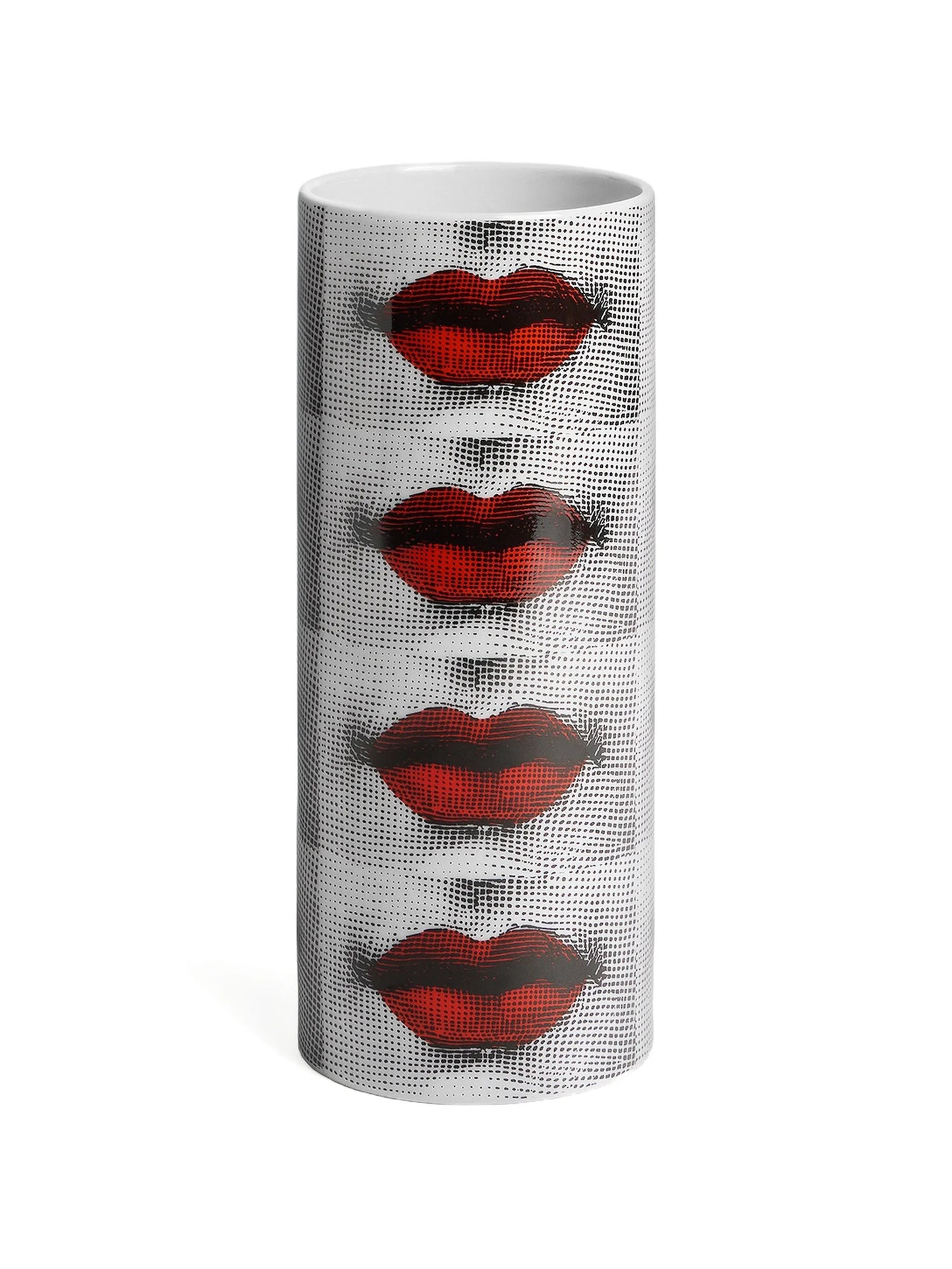 mouth-illustration vase