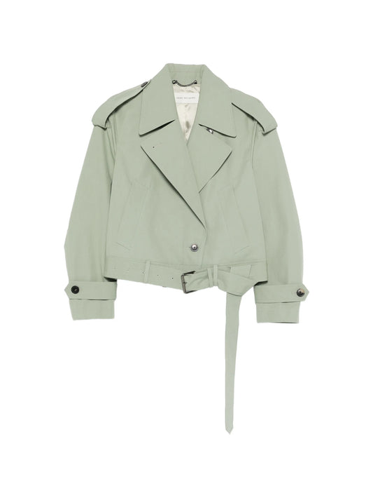 belted crop jacket
