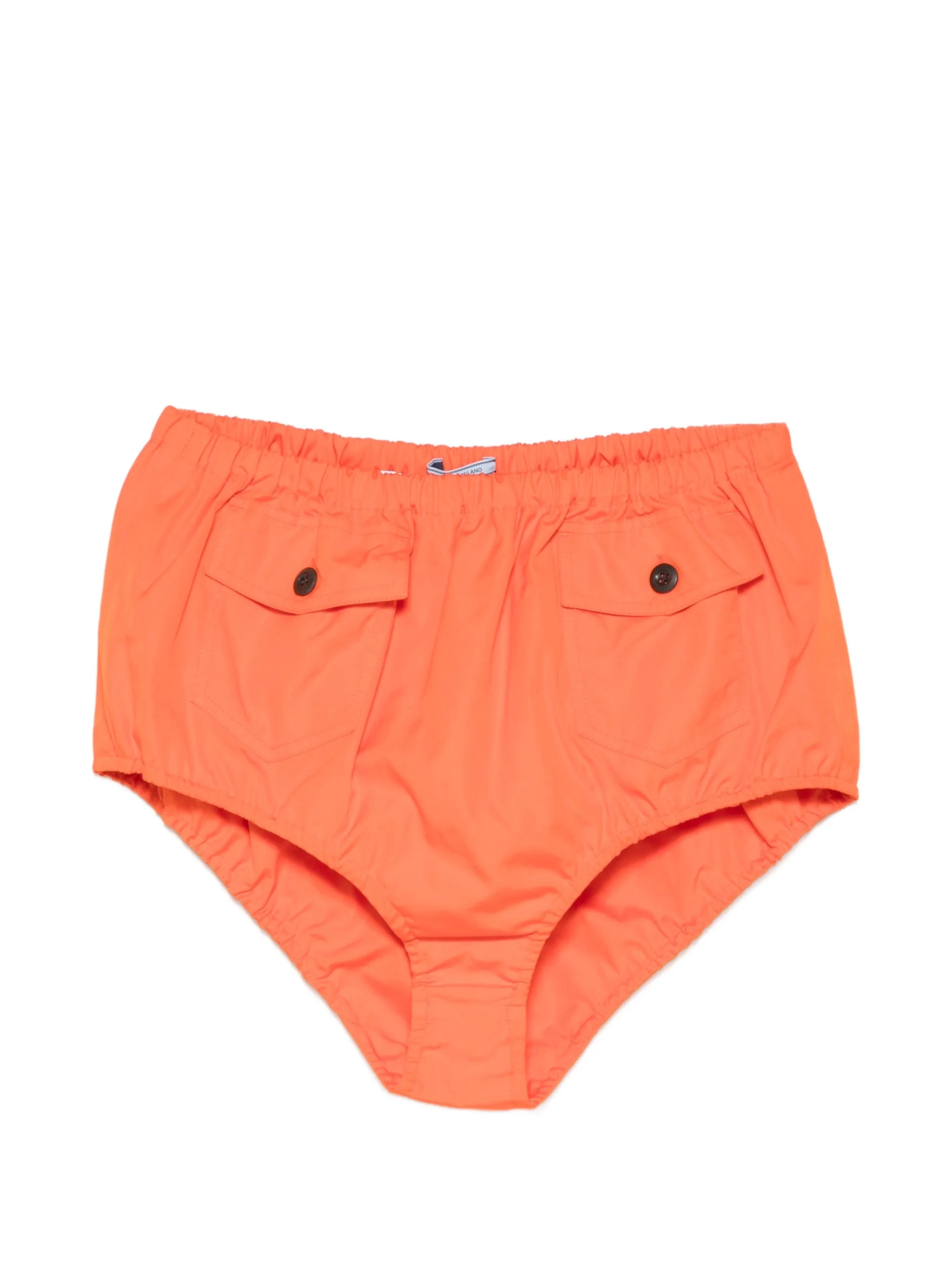button flap pocket shorts