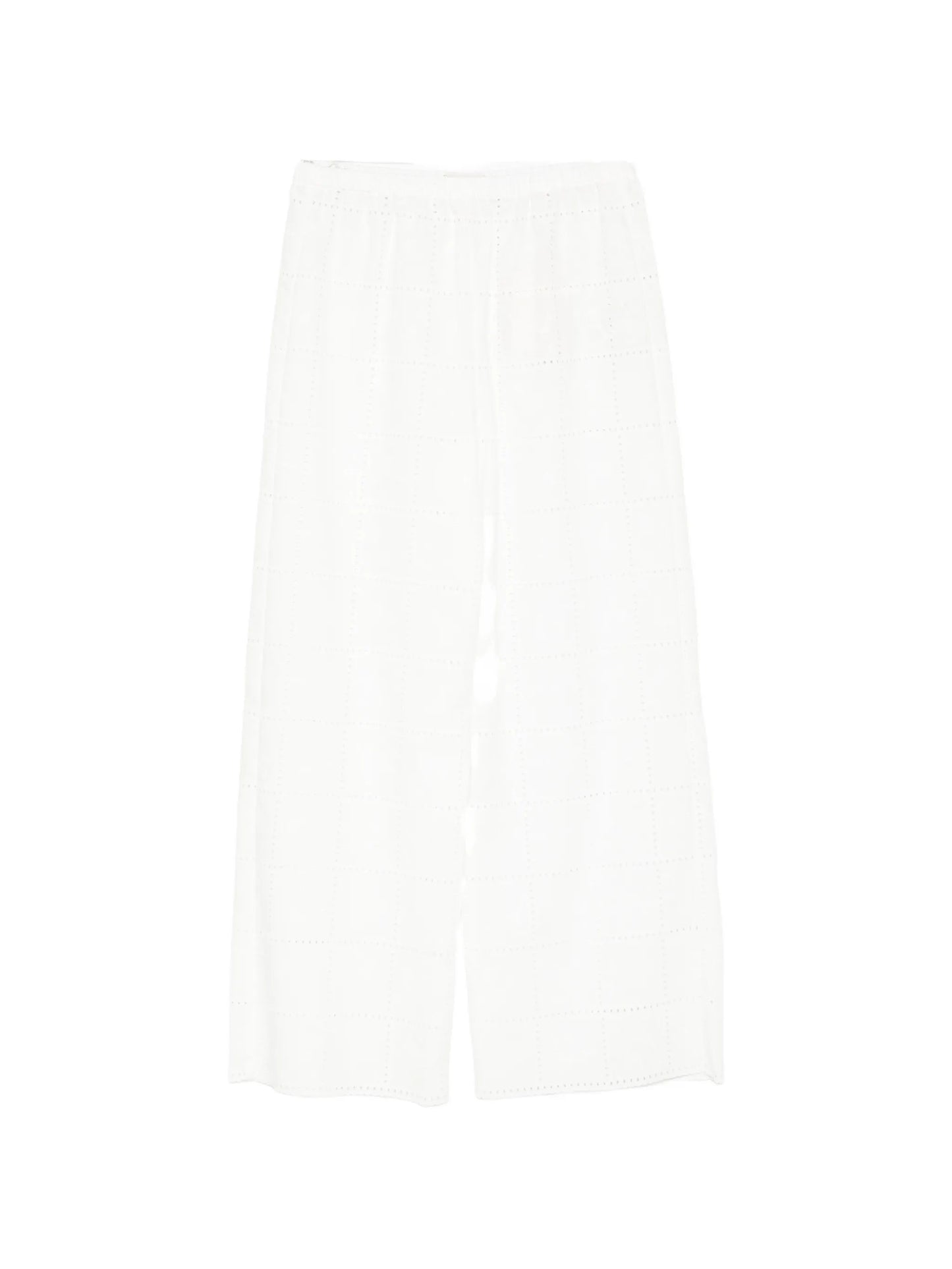 Mora broderie-anglaise trousers