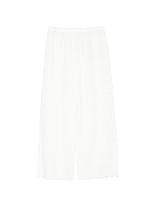 Mora broderie-anglaise trousers