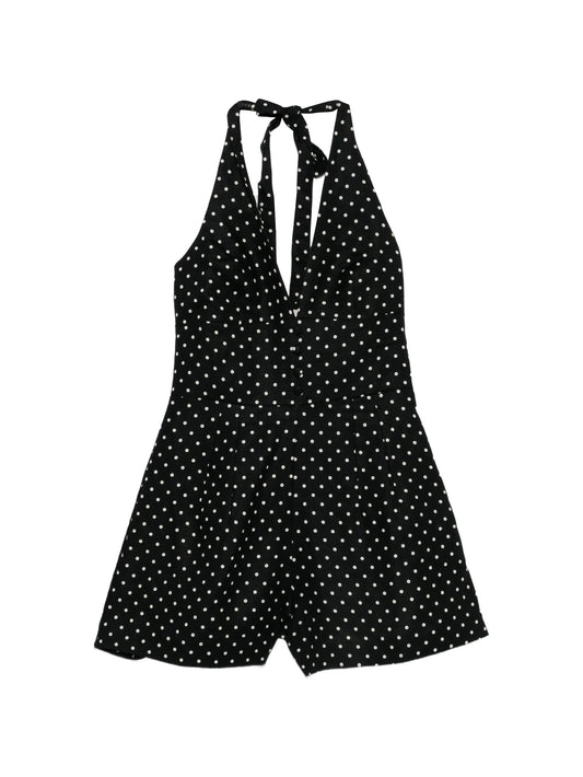 Sofia polka-dot playsuit