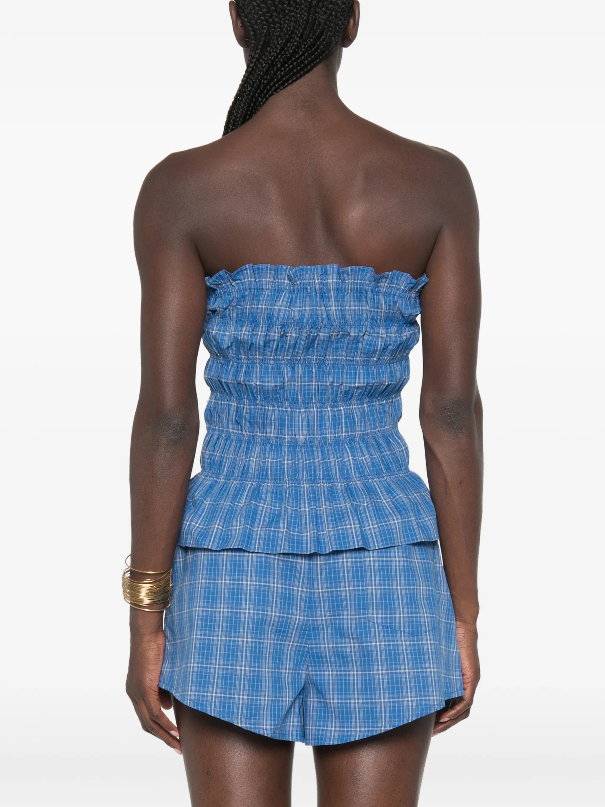 Leya shirred top
