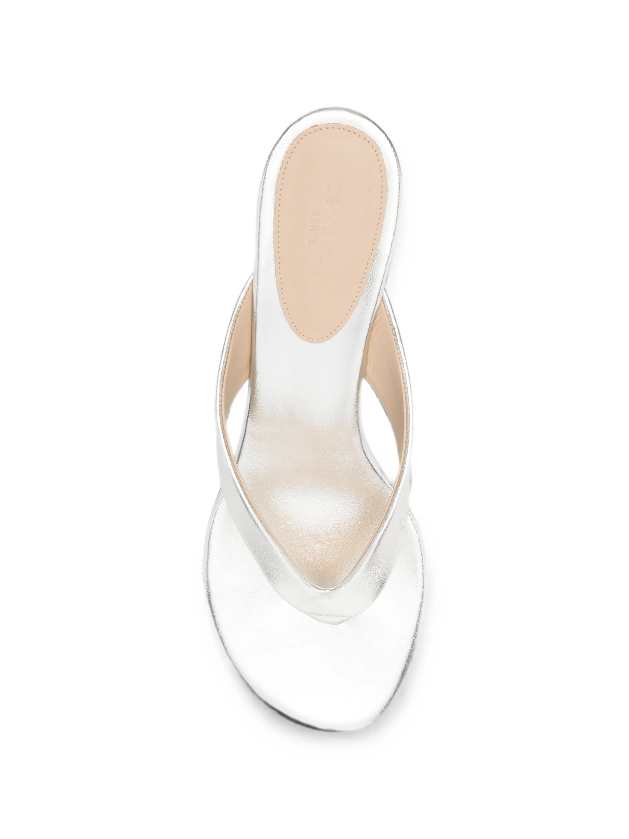 Micro Wedge thong sandals