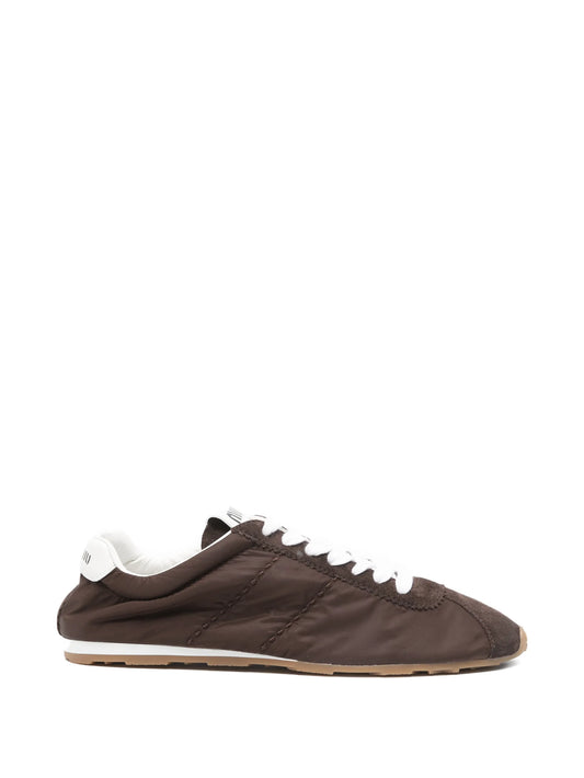 panelled sneakers