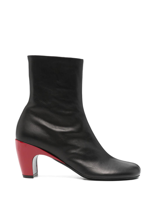 leather ankle boots