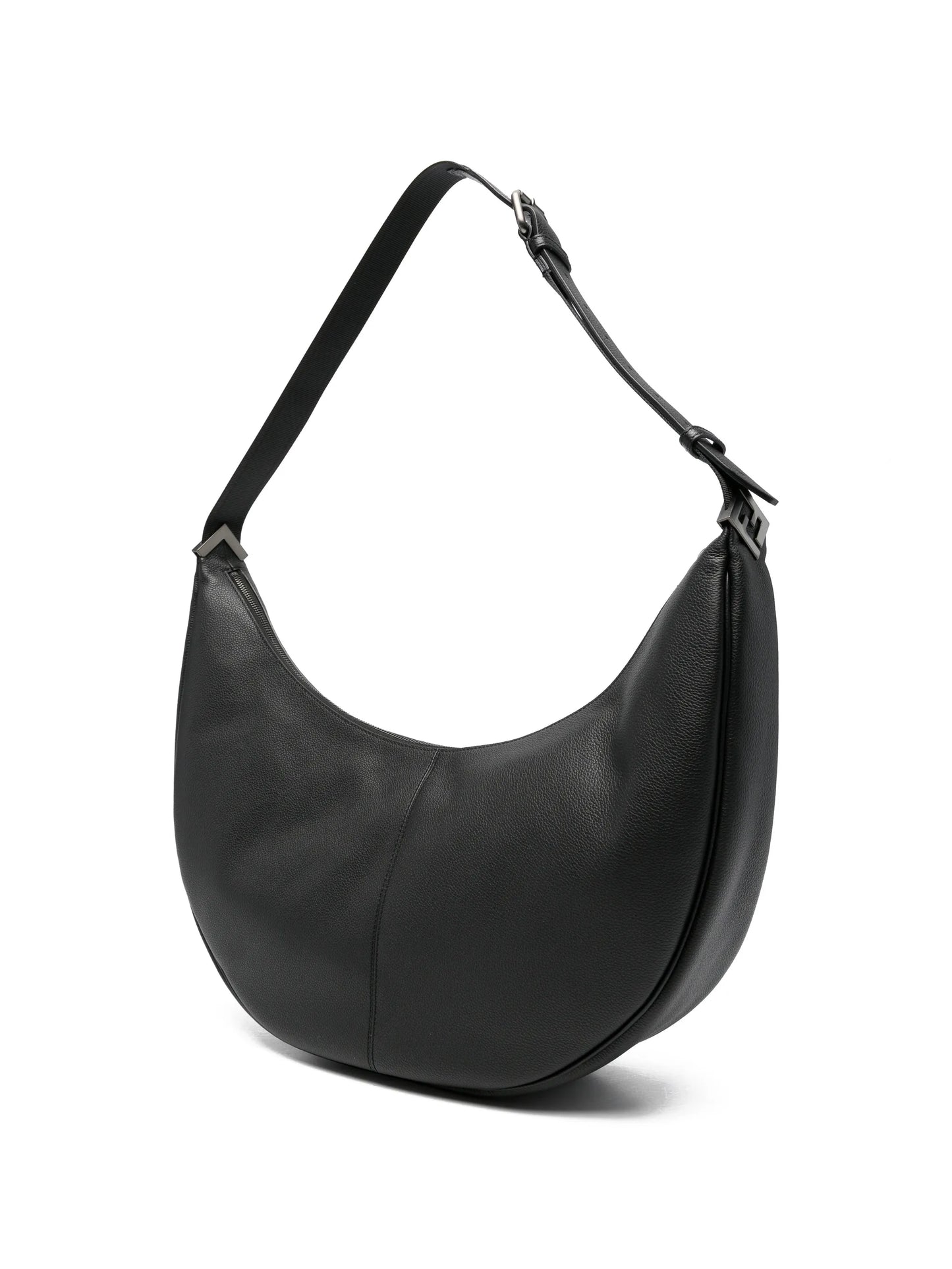 large Melon leather shoulder bag