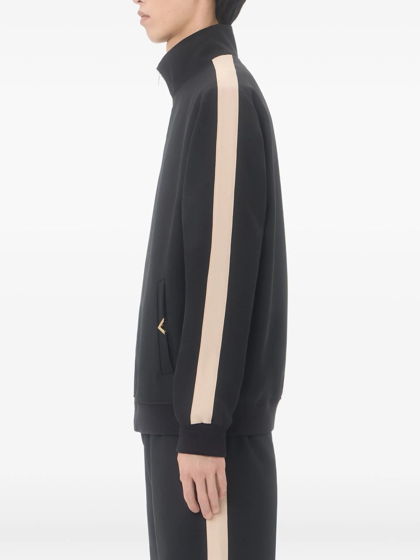 VLogo side-stripe sweatshirt