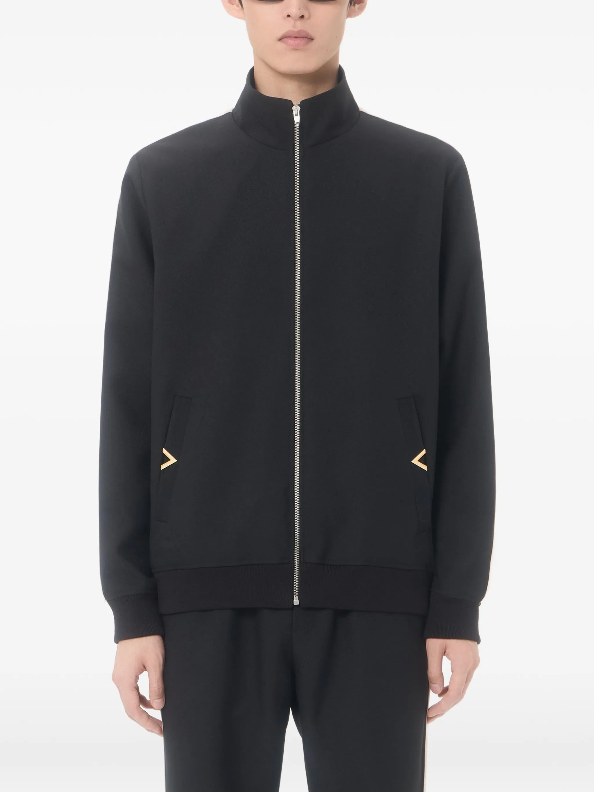 nylon sweatshirt with VGold