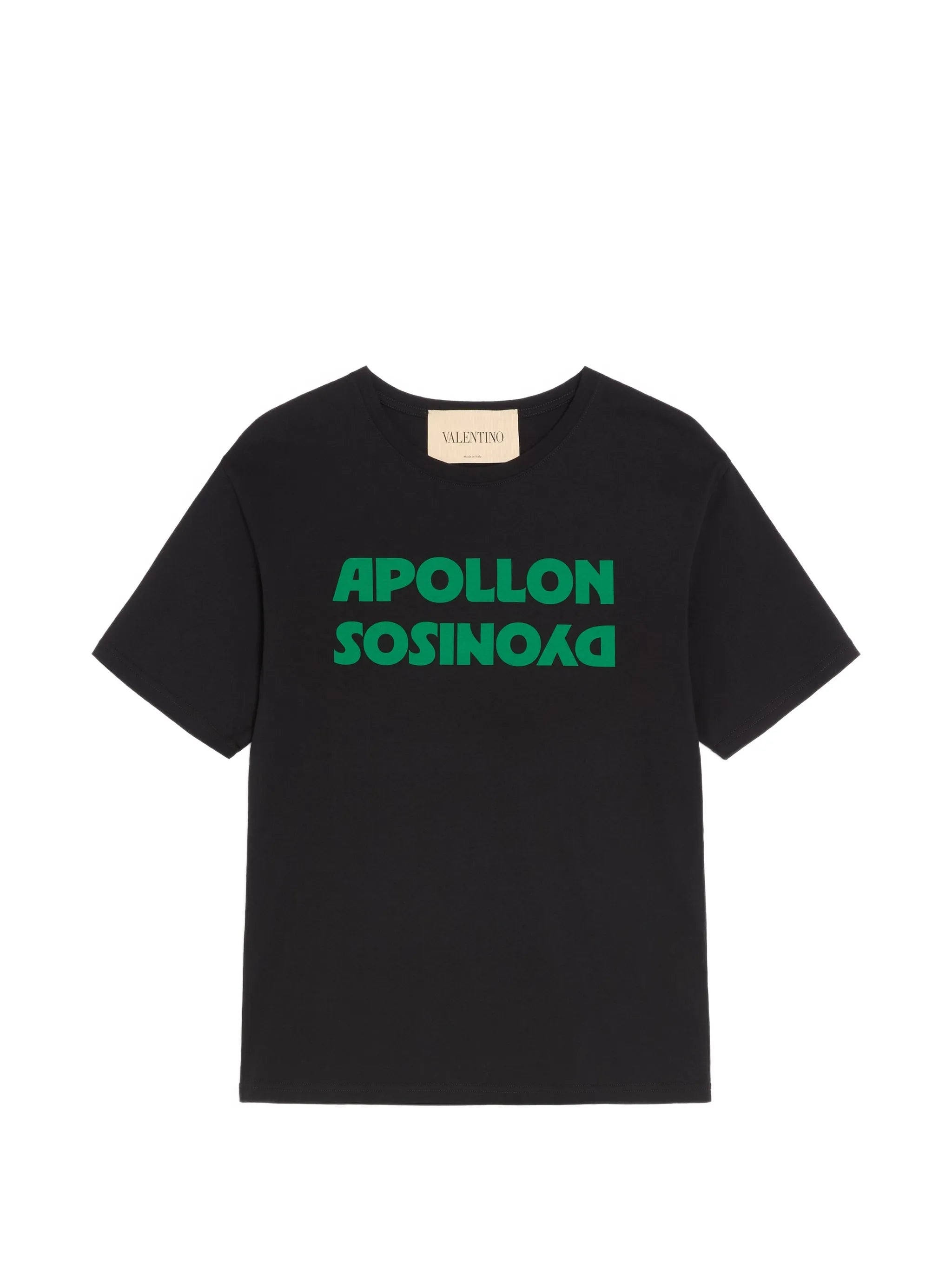 cotton T-Shirt with Apollon/Dyonisos print