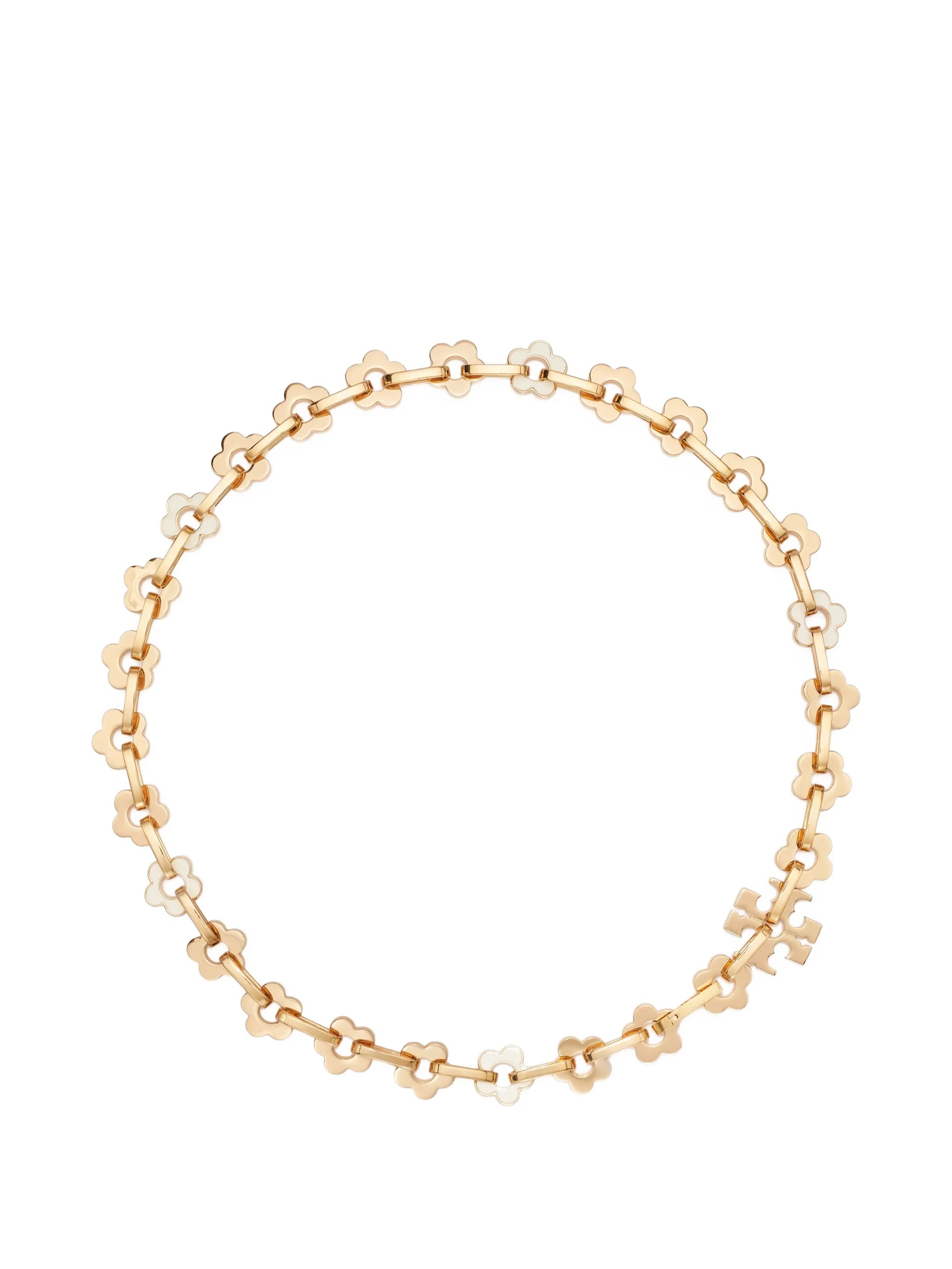 Forget Me Not interlocking necklace
