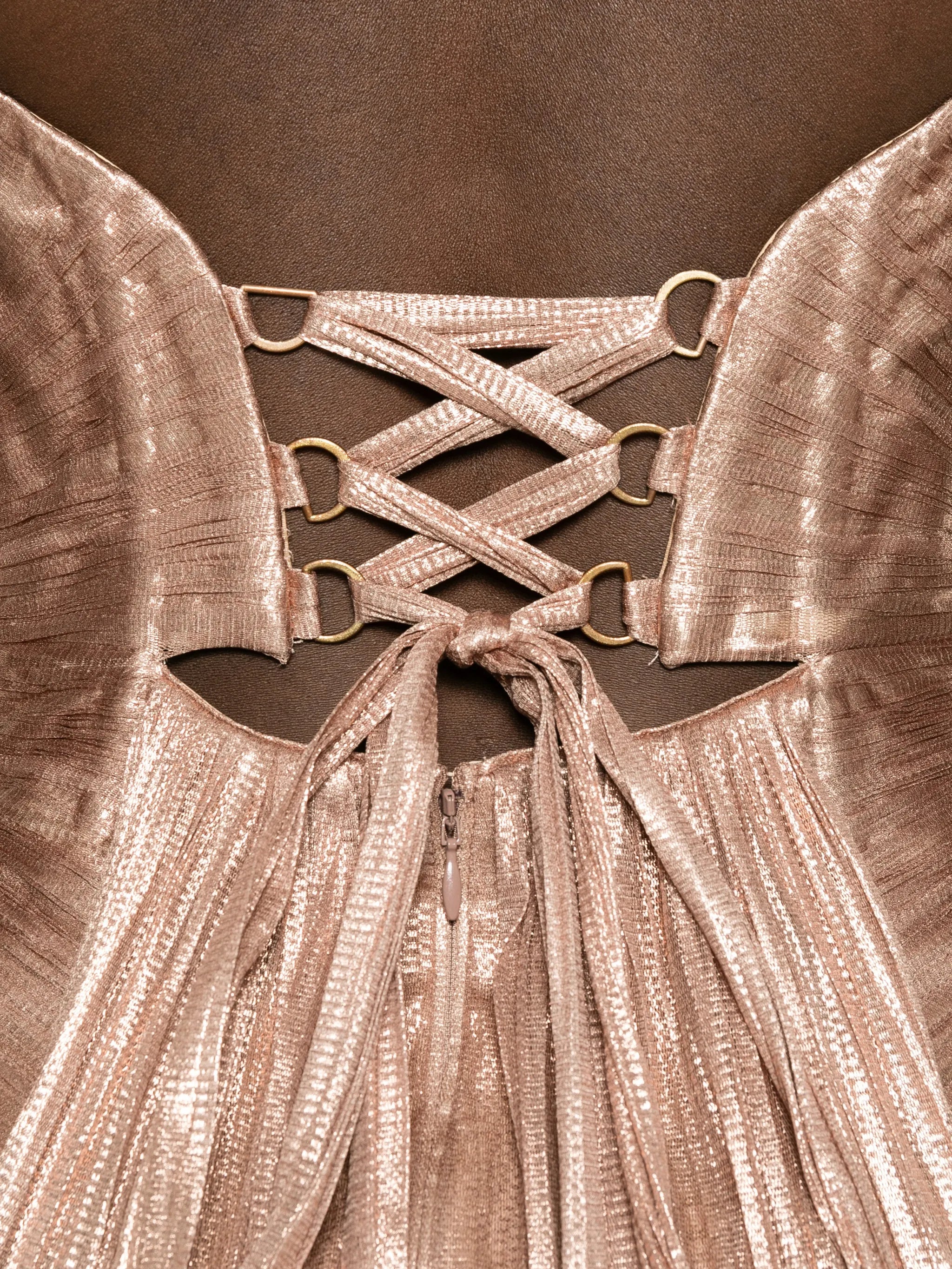 Jasleen draped dress