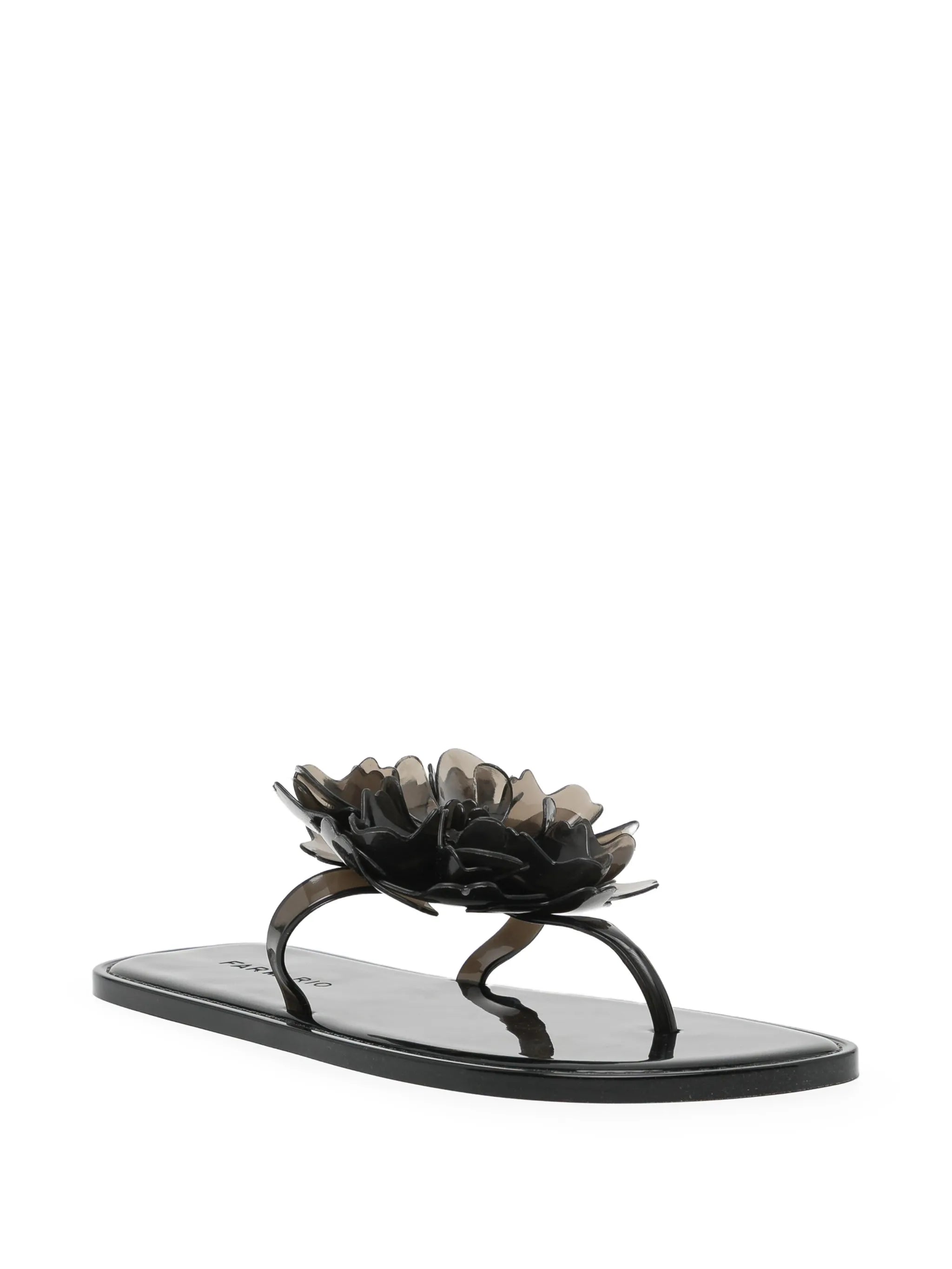 flower flat sandals