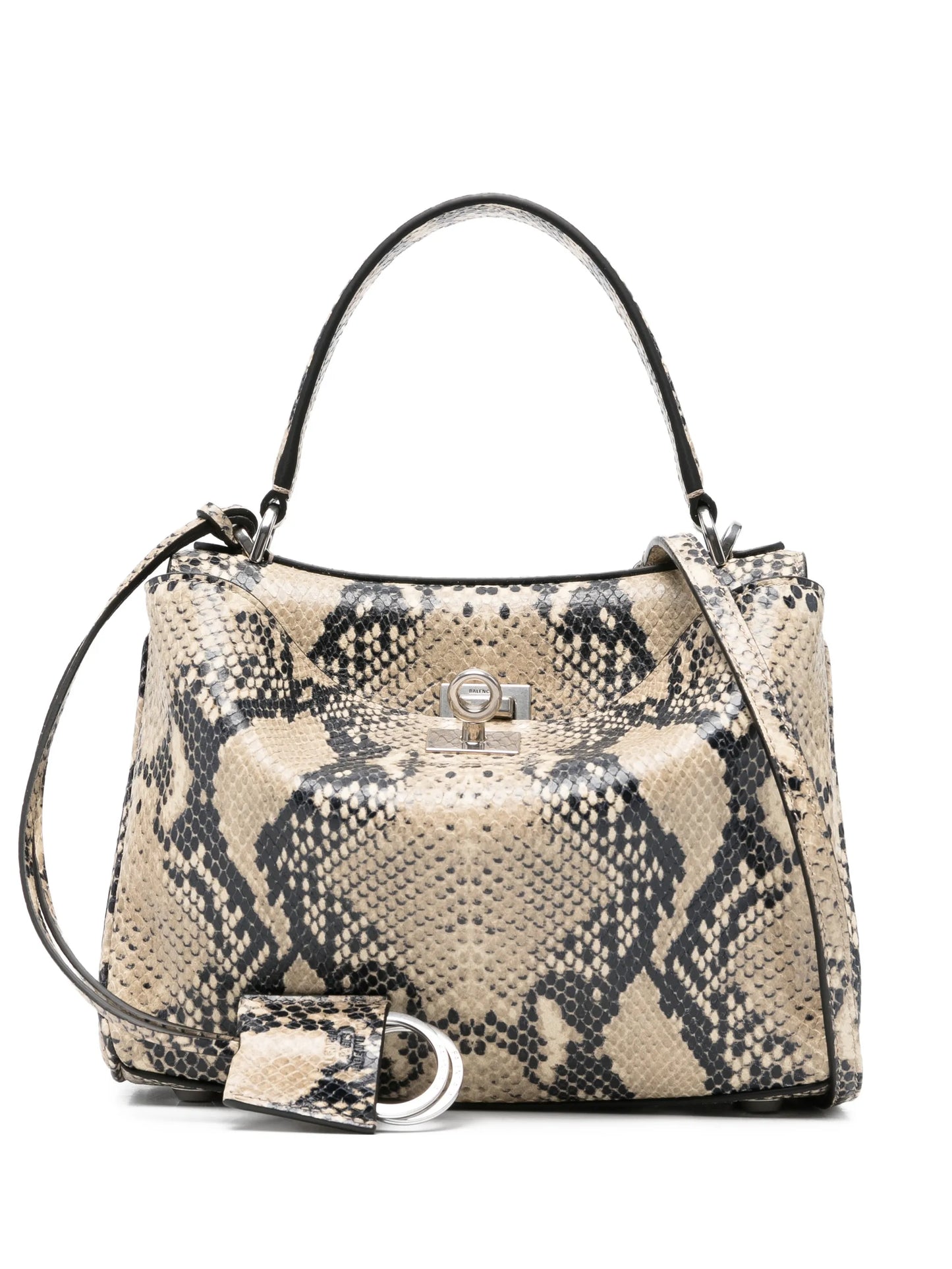 Rodeo snakeskin-effect tote bag