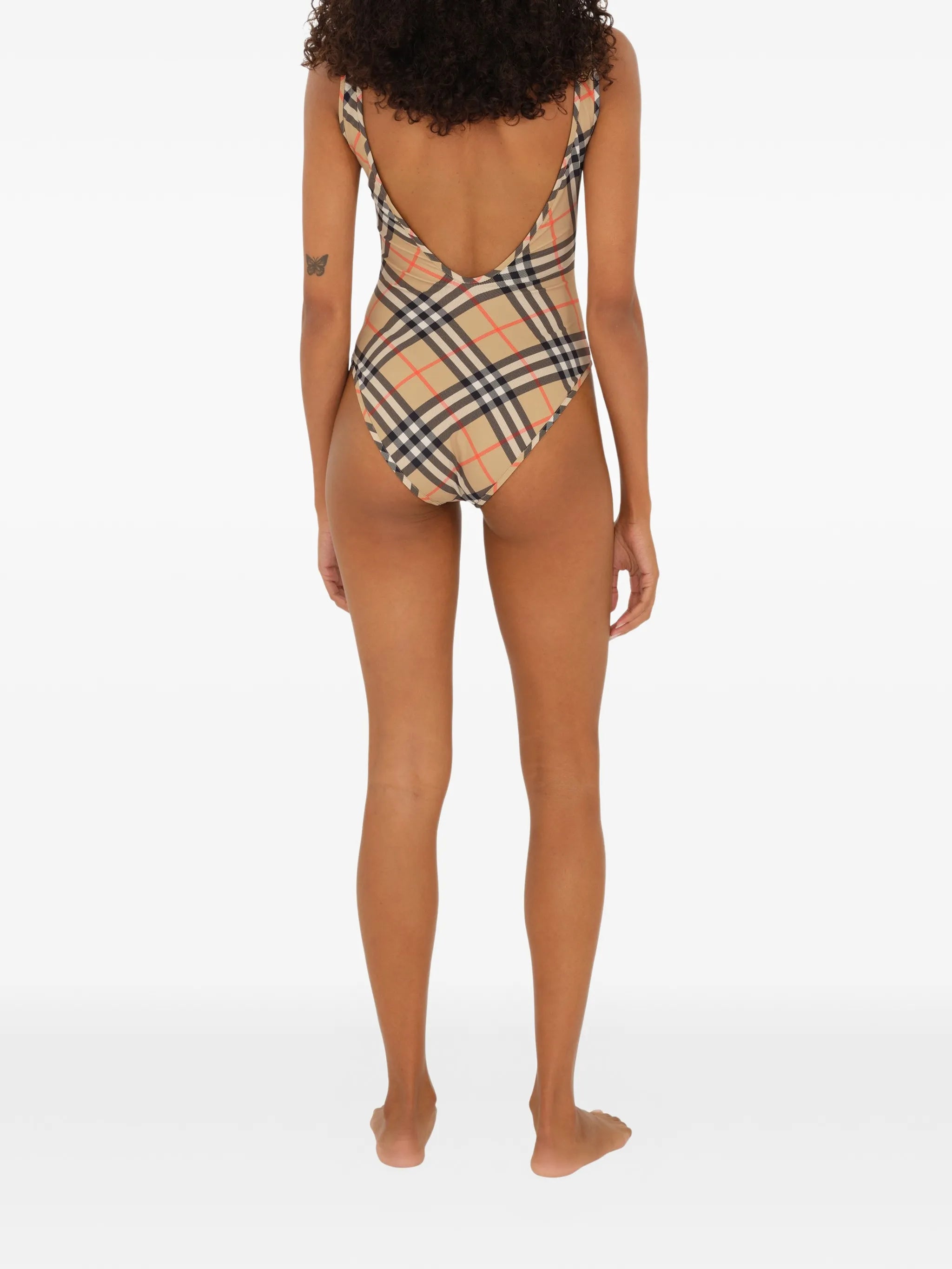 check swimsuit
