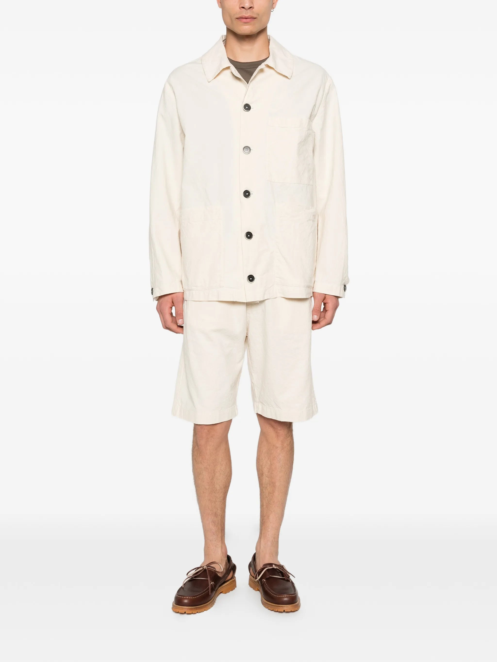 button-up shirt jacket