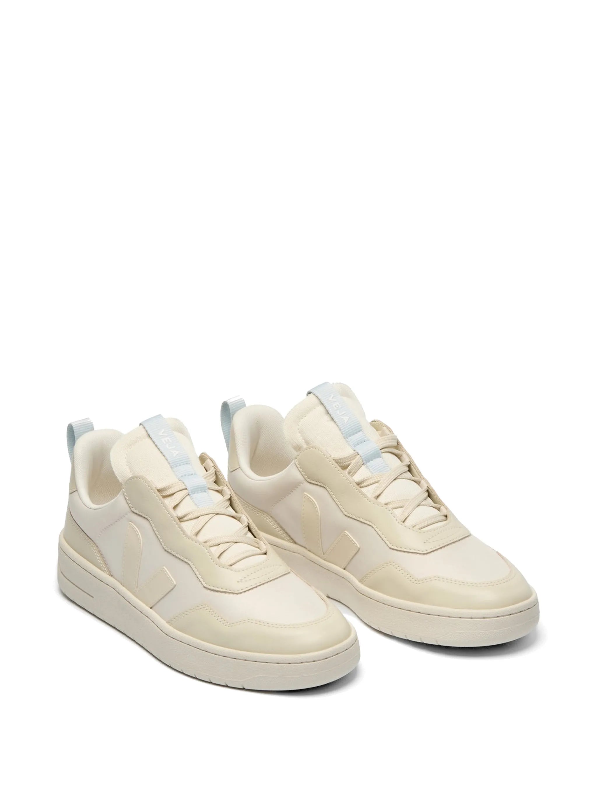 x CFCL V-90 leather sneakers