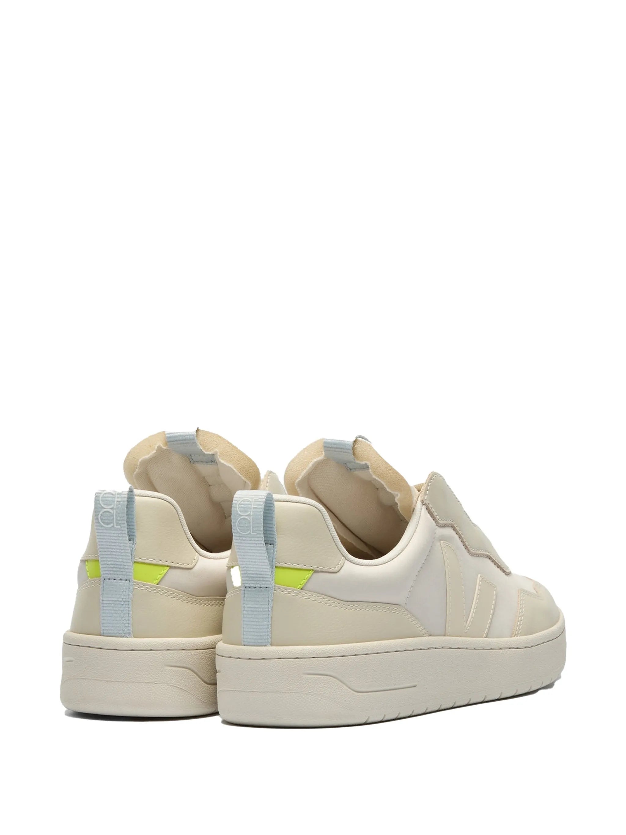 x CFCL V-90 leather sneakers