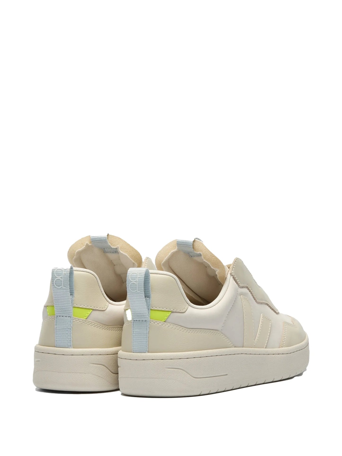 x CFCL V-90 leather sneakers