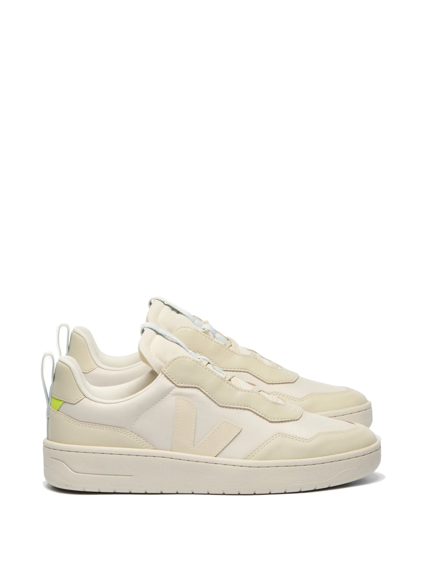 x CFCL V-90 leather sneakers