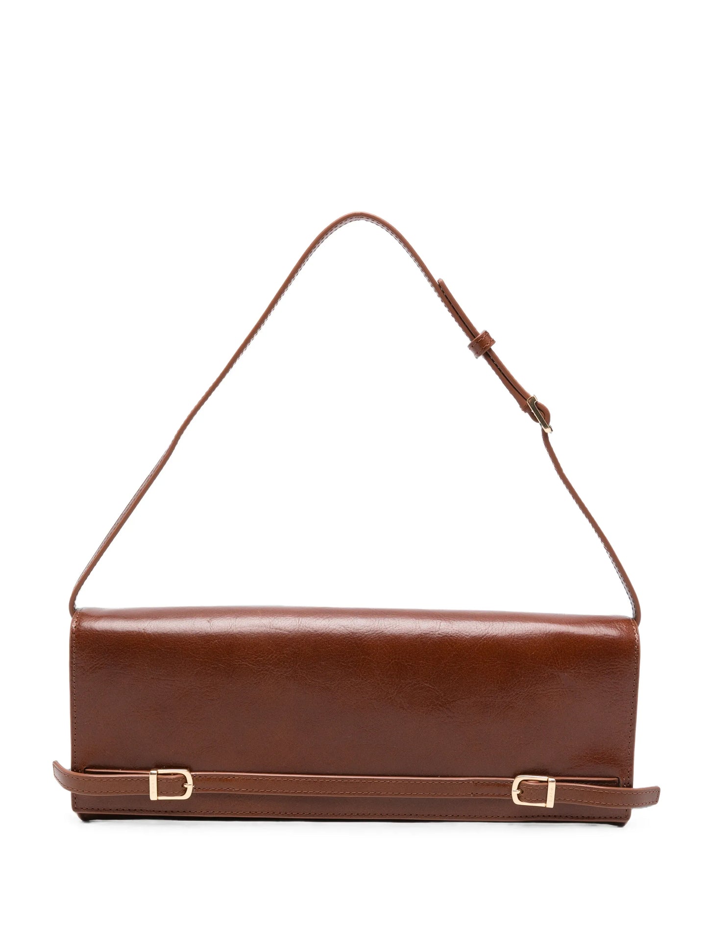River leather shoulder bag