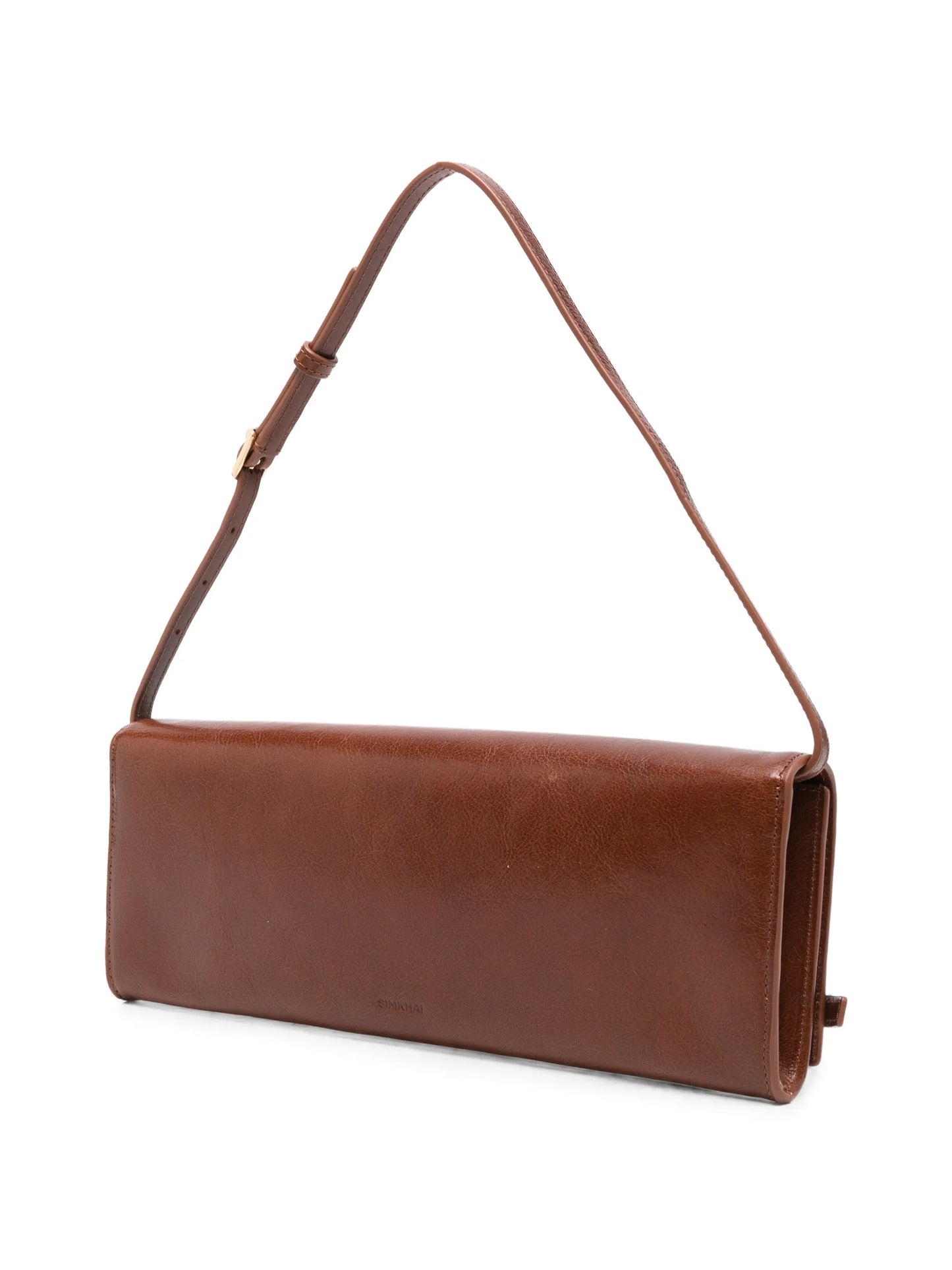 River leather shoulder bag