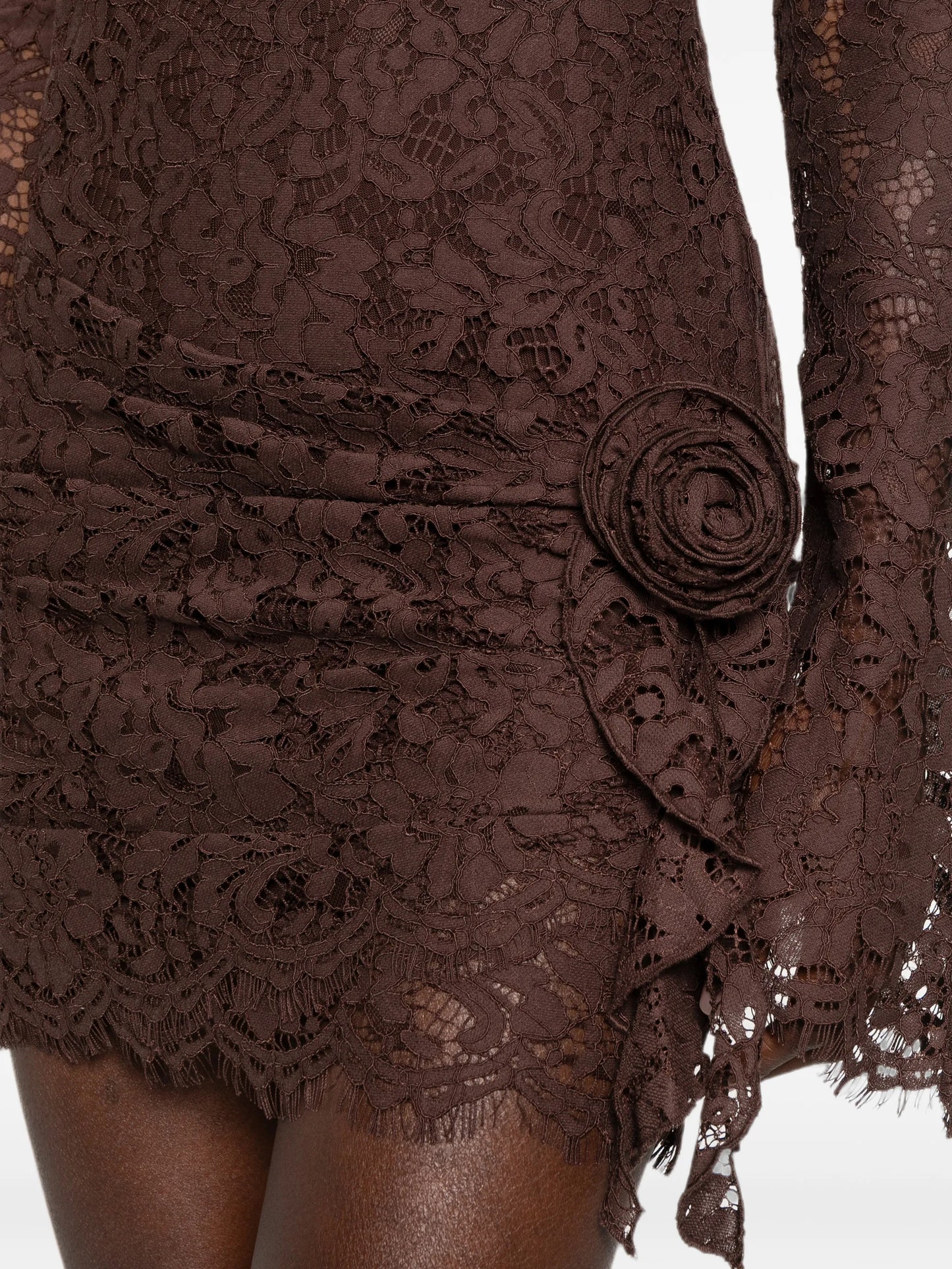 Bodita floral-lace mini dress