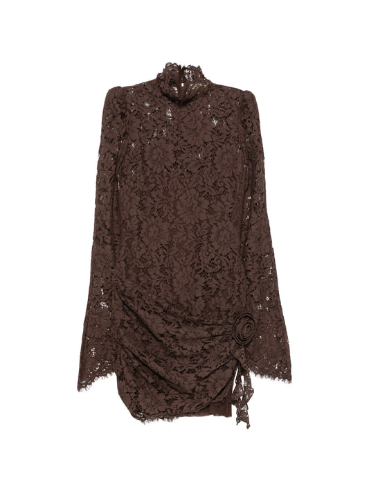 Bodita floral-lace mini dress