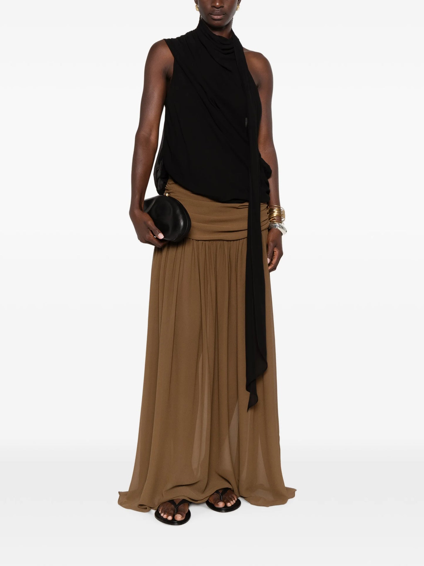 Menorca draped top