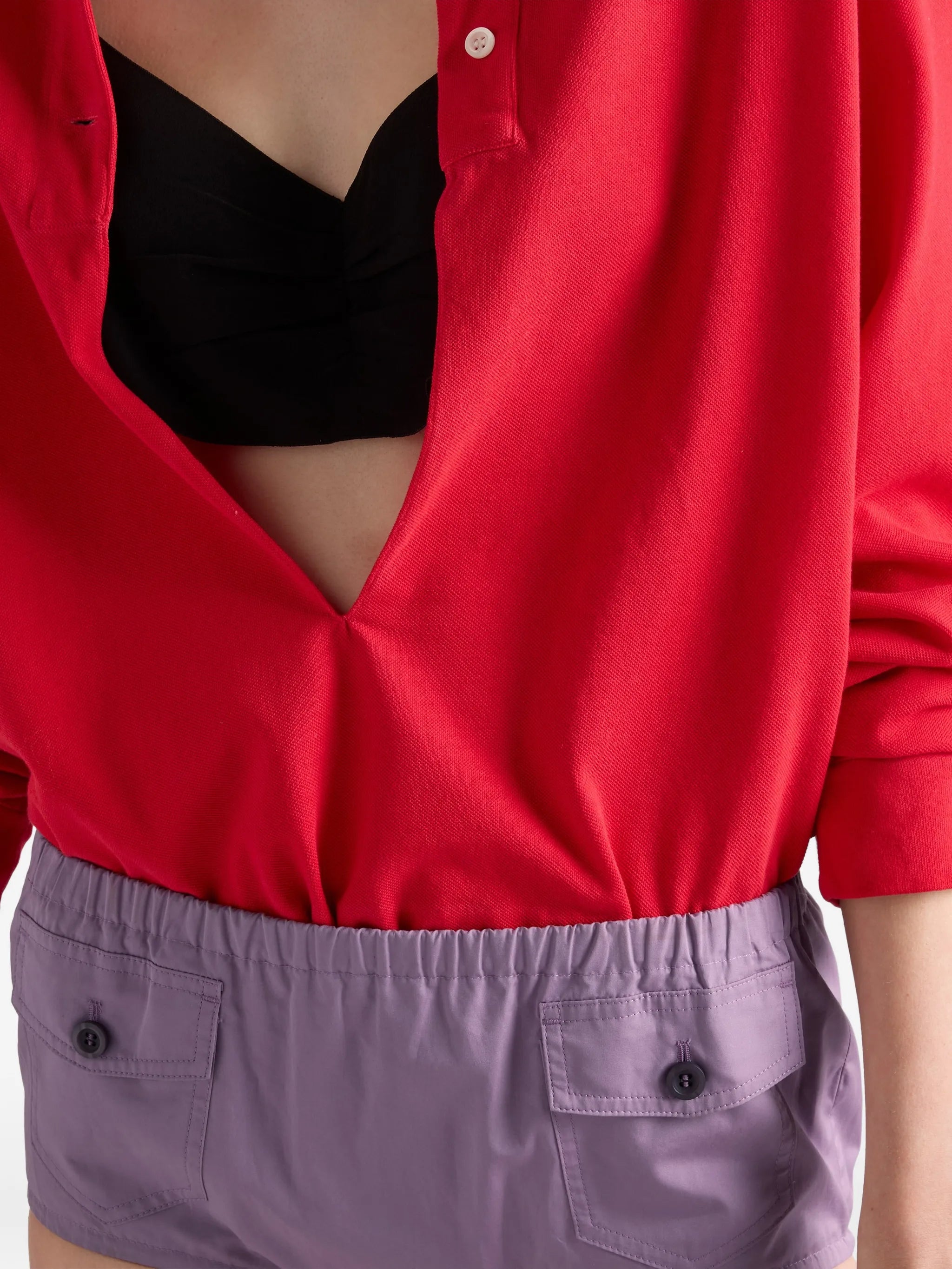 poplin shorts
