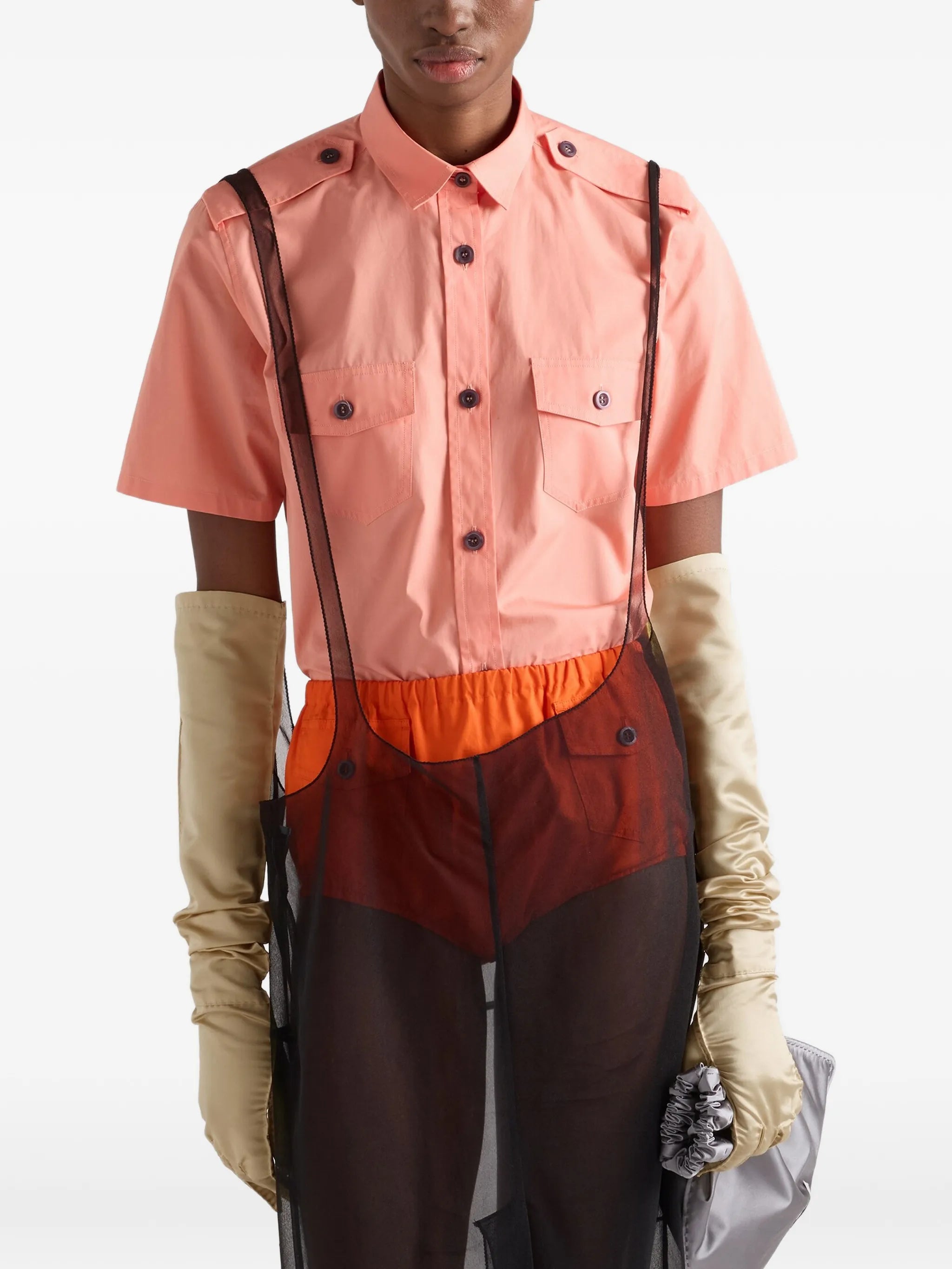 cotton poplin shirt