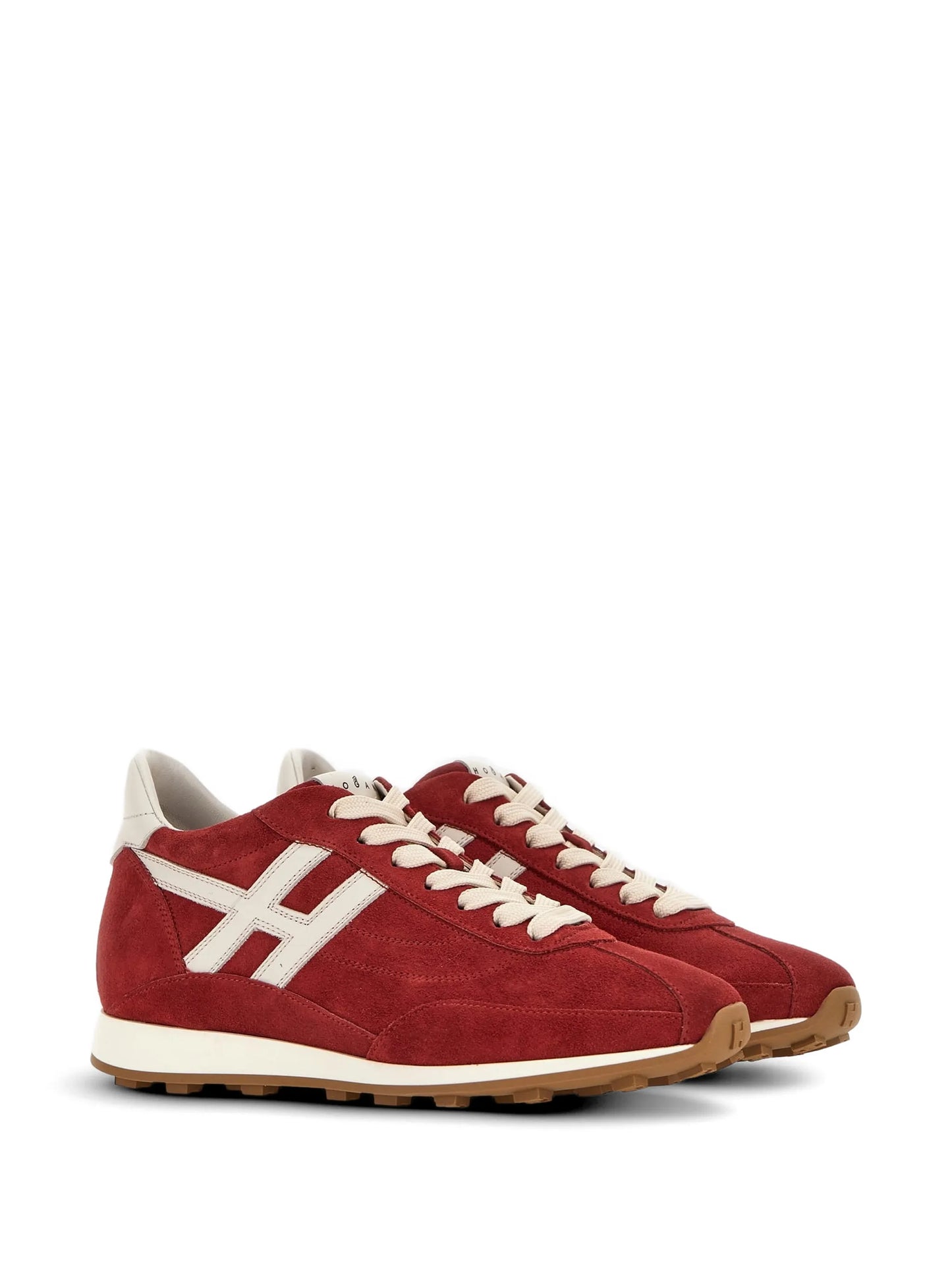 Athletic logo sneakers