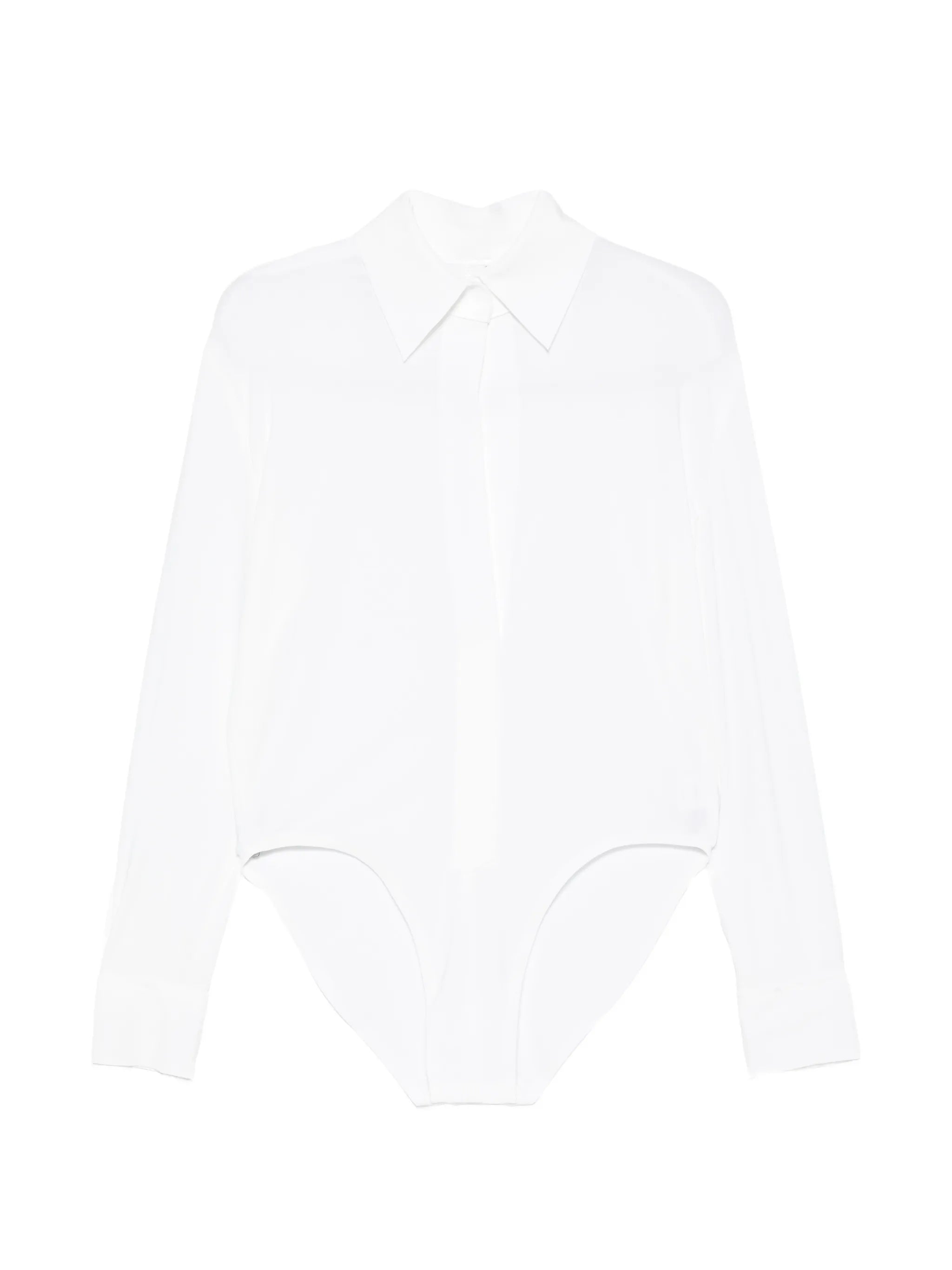 shirt-collar bodysuit
