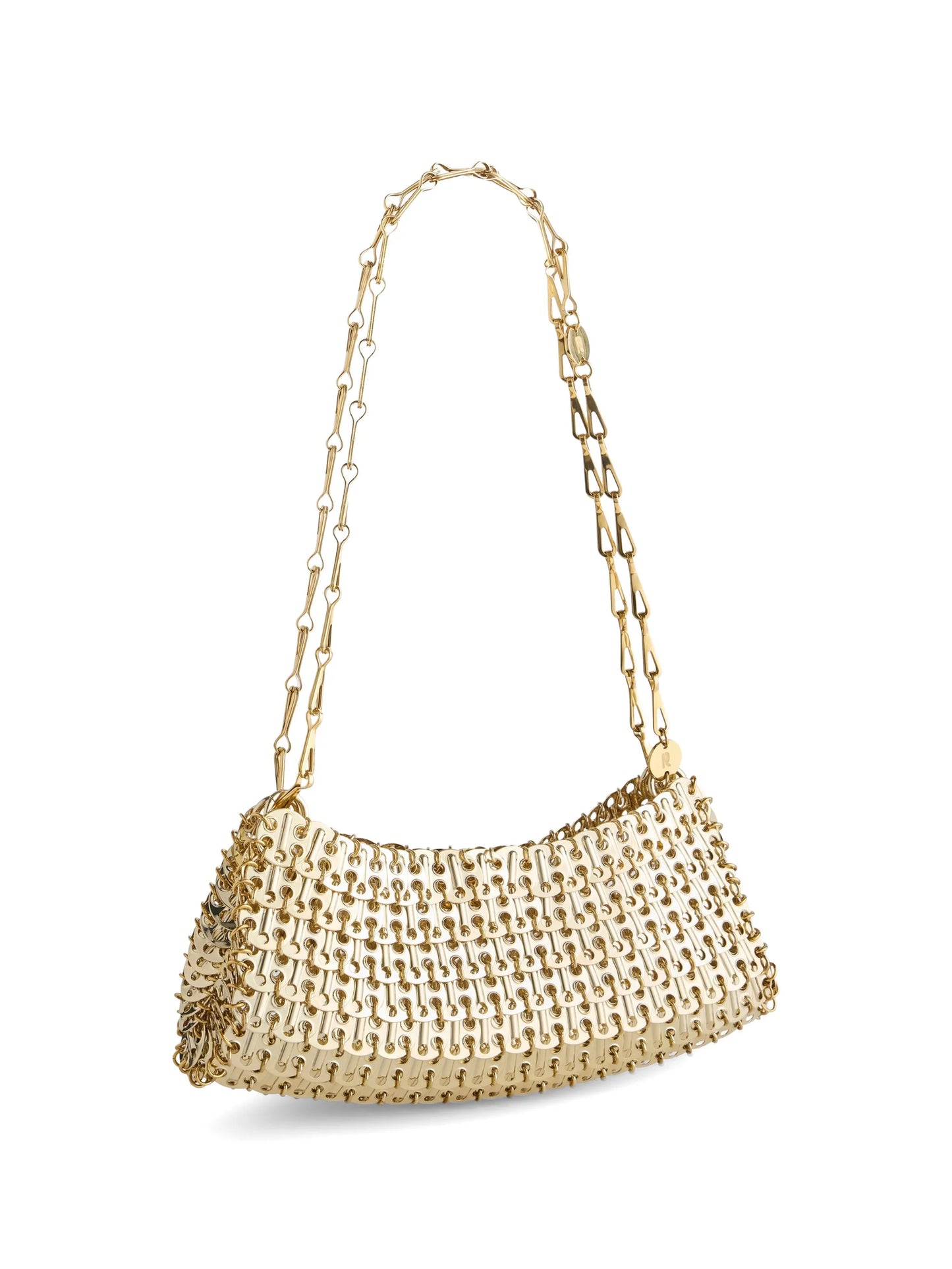 1969 metal-discs shoulder bag
