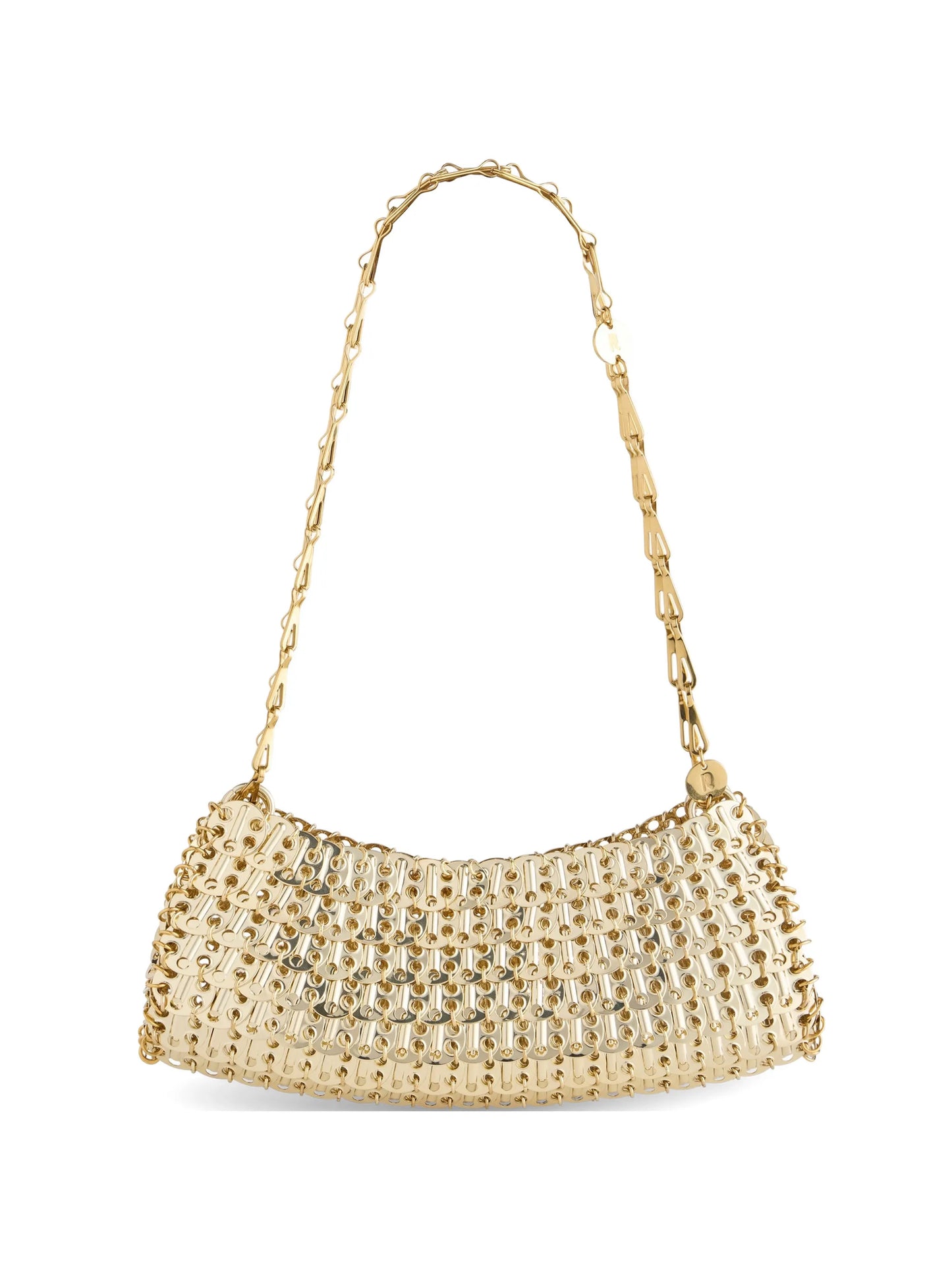 1969 metal-discs shoulder bag